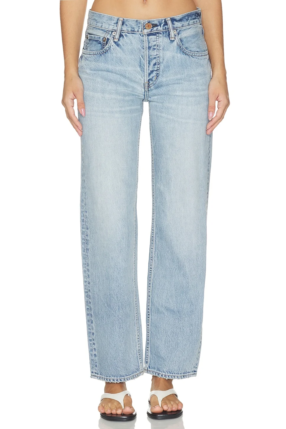Covington Straight Low Jeans - 1