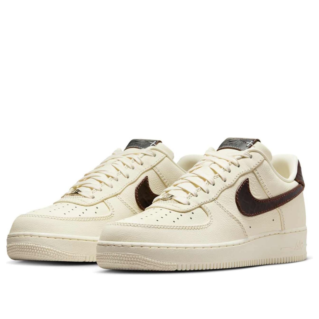 Nike Air Force 1 '07 'Soft Pearl Brown Croc' IH7332-001 - 3