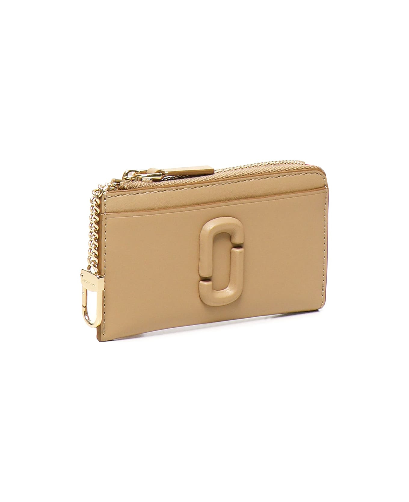 Camel Leather Card Holder - 2
