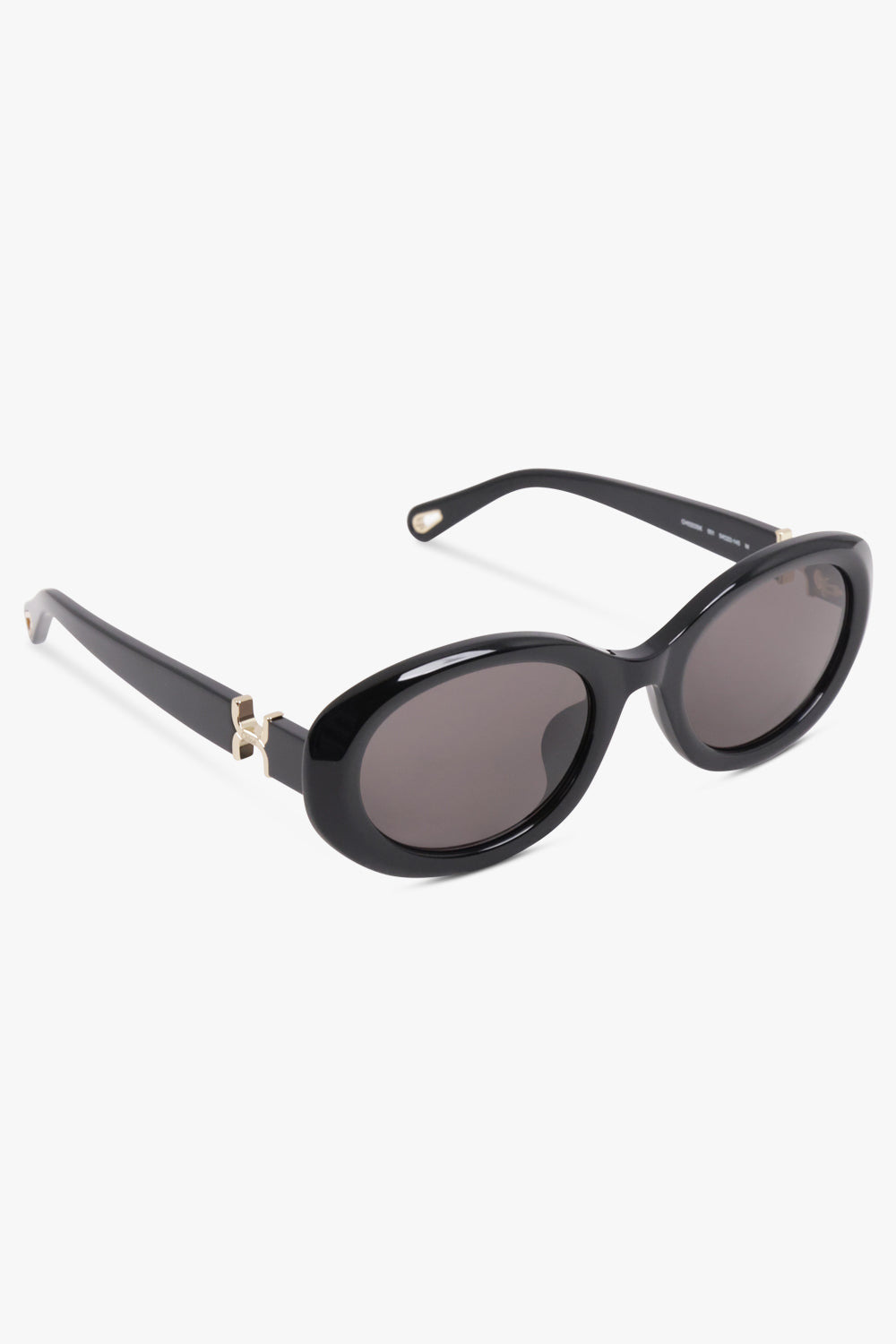 CH0323SK OVAL SUNGLASSES | BLACK - 2