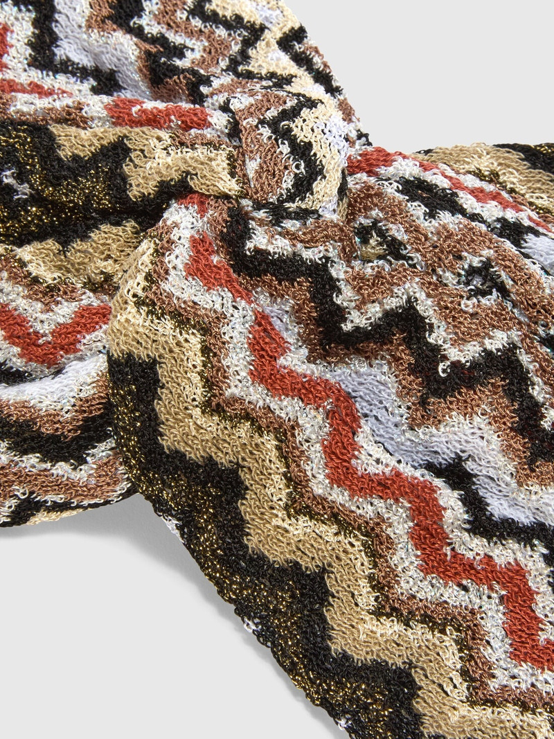Missoni Wavy knit headband outlook