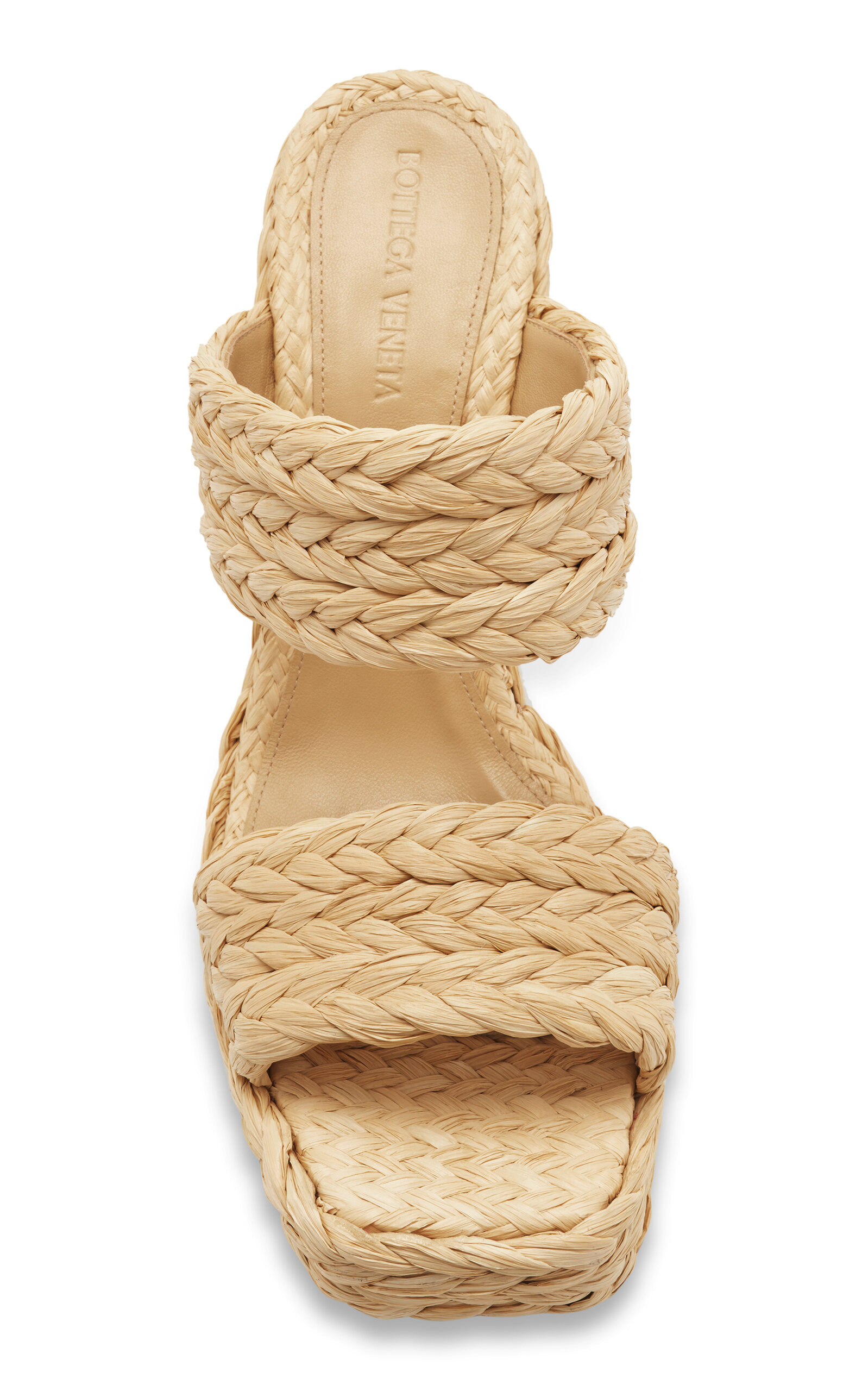 Trinity Raffia Sandals neutral - 3
