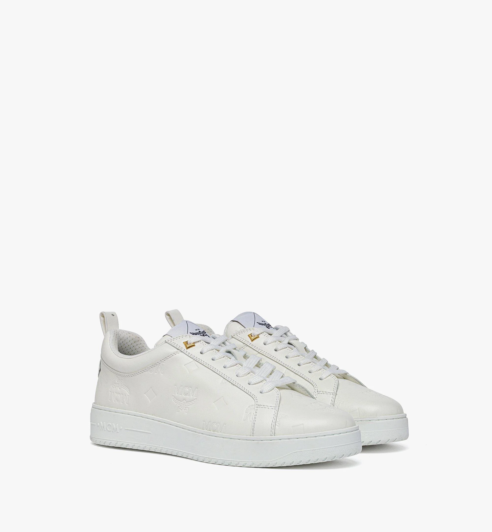 Neo Terrain Lo Sneakers in Monogram Leather - 1