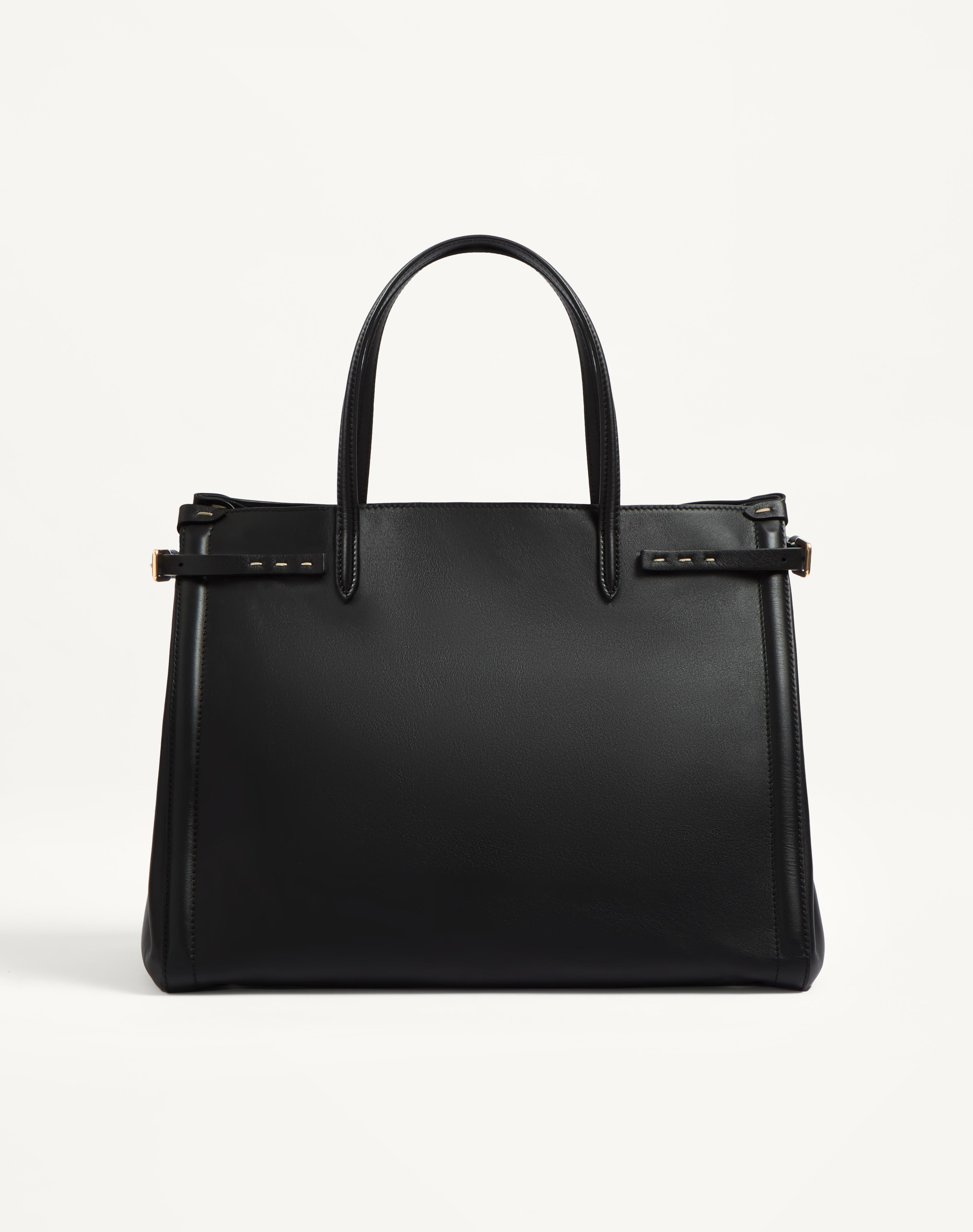 VALENTINO GARAVANI ANTIBES MEDIUM CALFSKIN SHOPPING BAG - 5
