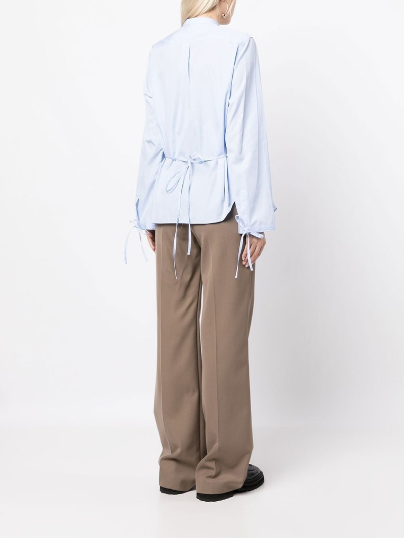 peplum button-up shirt 4
