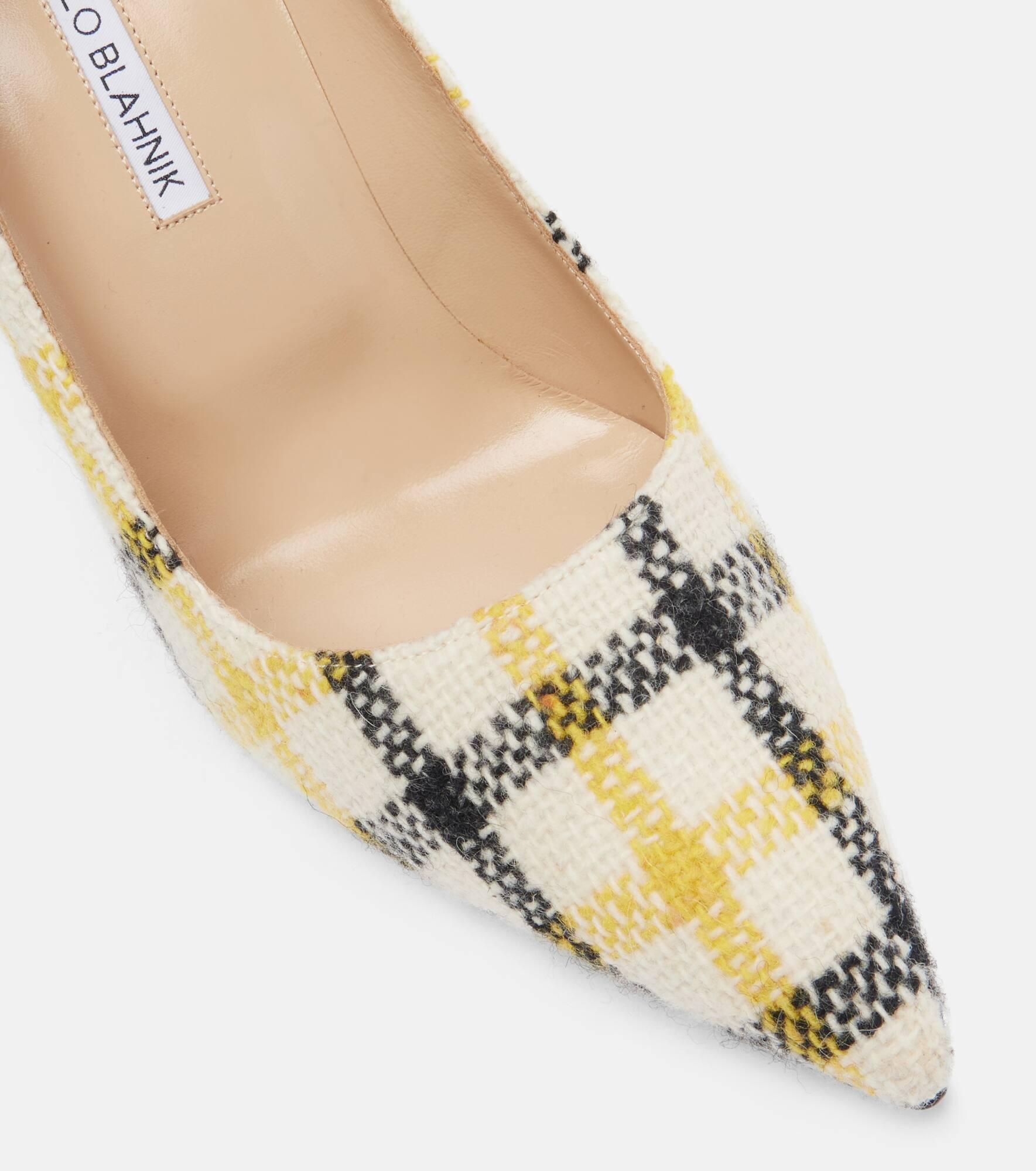 BB 90 plaid pumps - 5