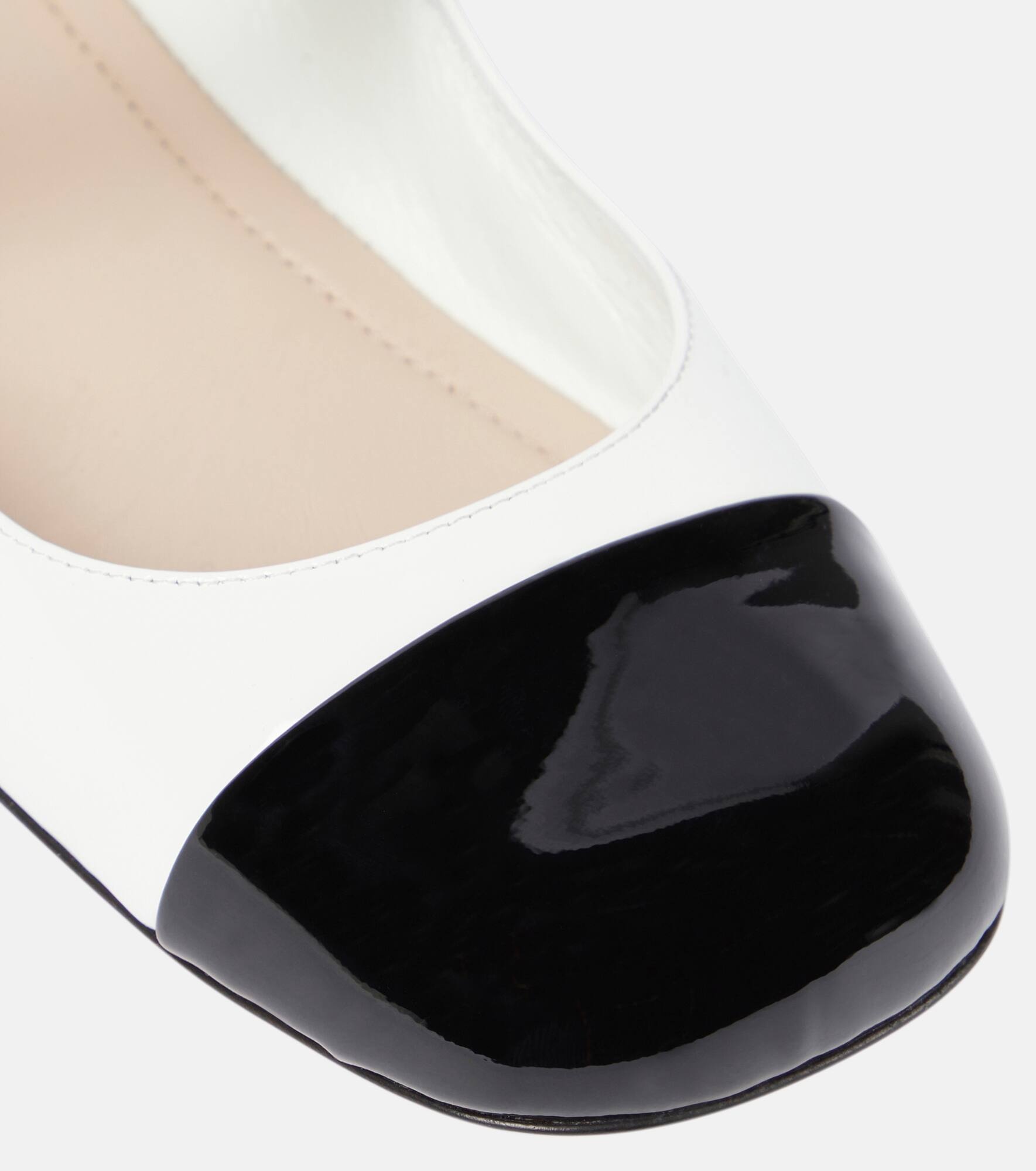Embellished leather ballet flats - 6