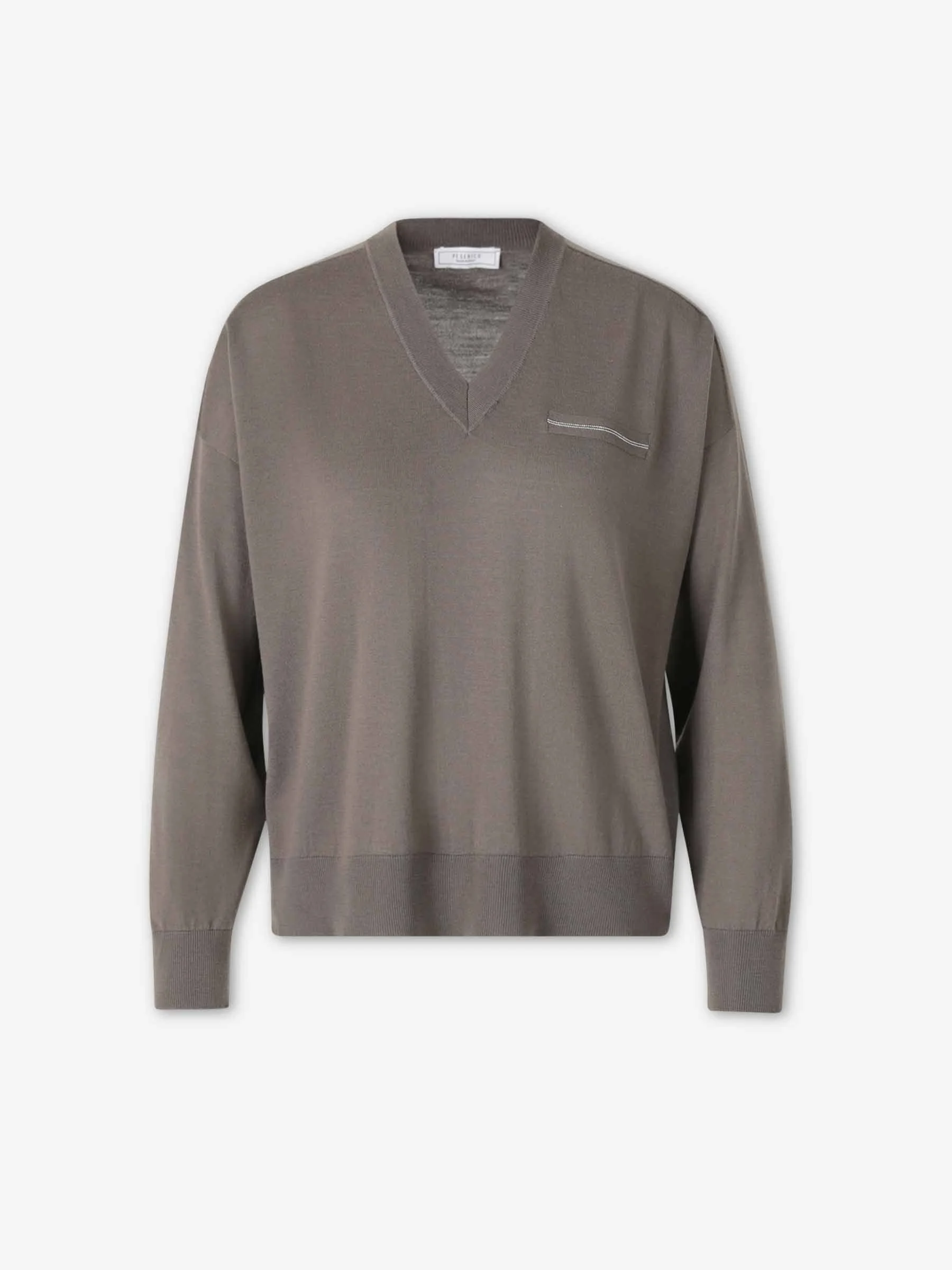 WOOL KNIT SWEATER - 1