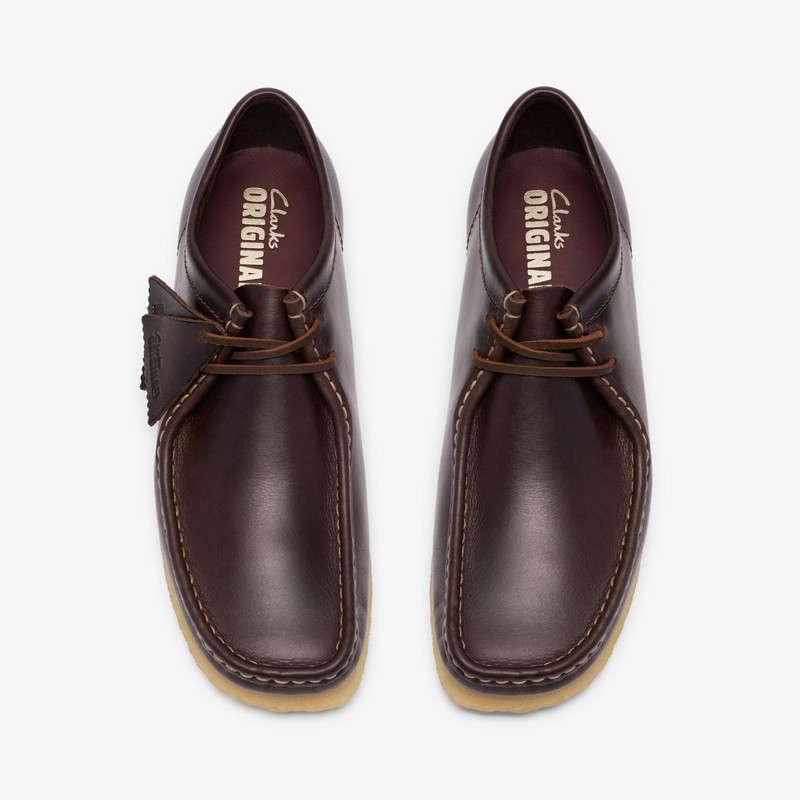 Wallabee Dark Brown Leather 6