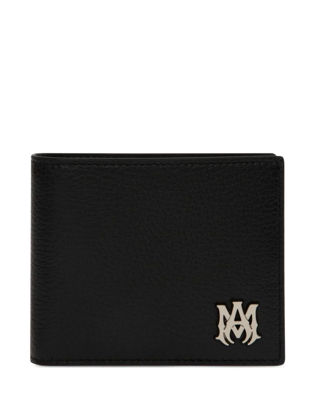 logo-plaque leather wallet - 1