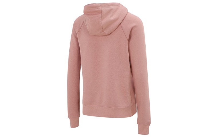 (WMNS) Nike Sportswear Knitting Printing Logo Hoodie 'Pink' BV4127-609 - 2