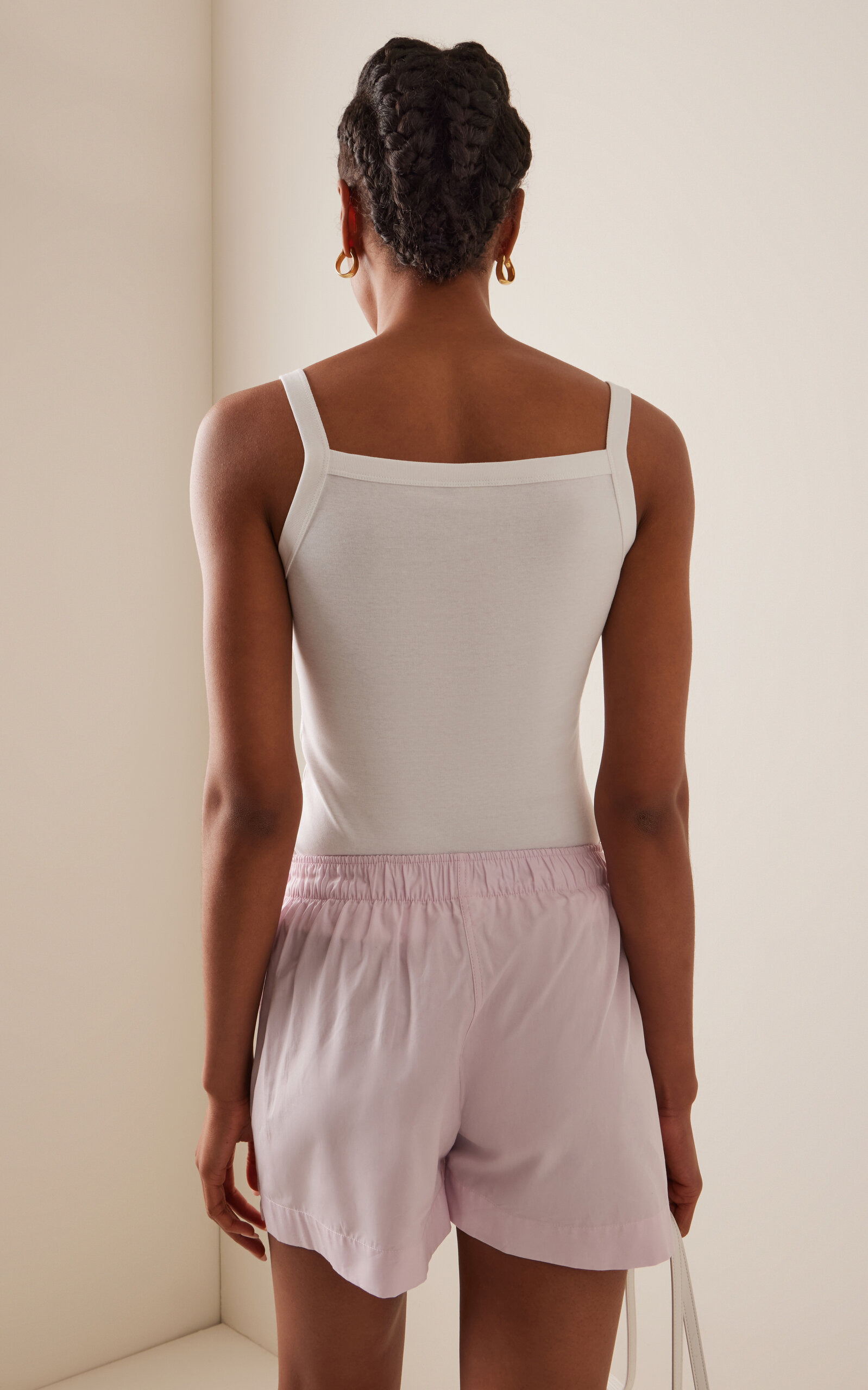 May Organic Cotton Camisole Top white - 4