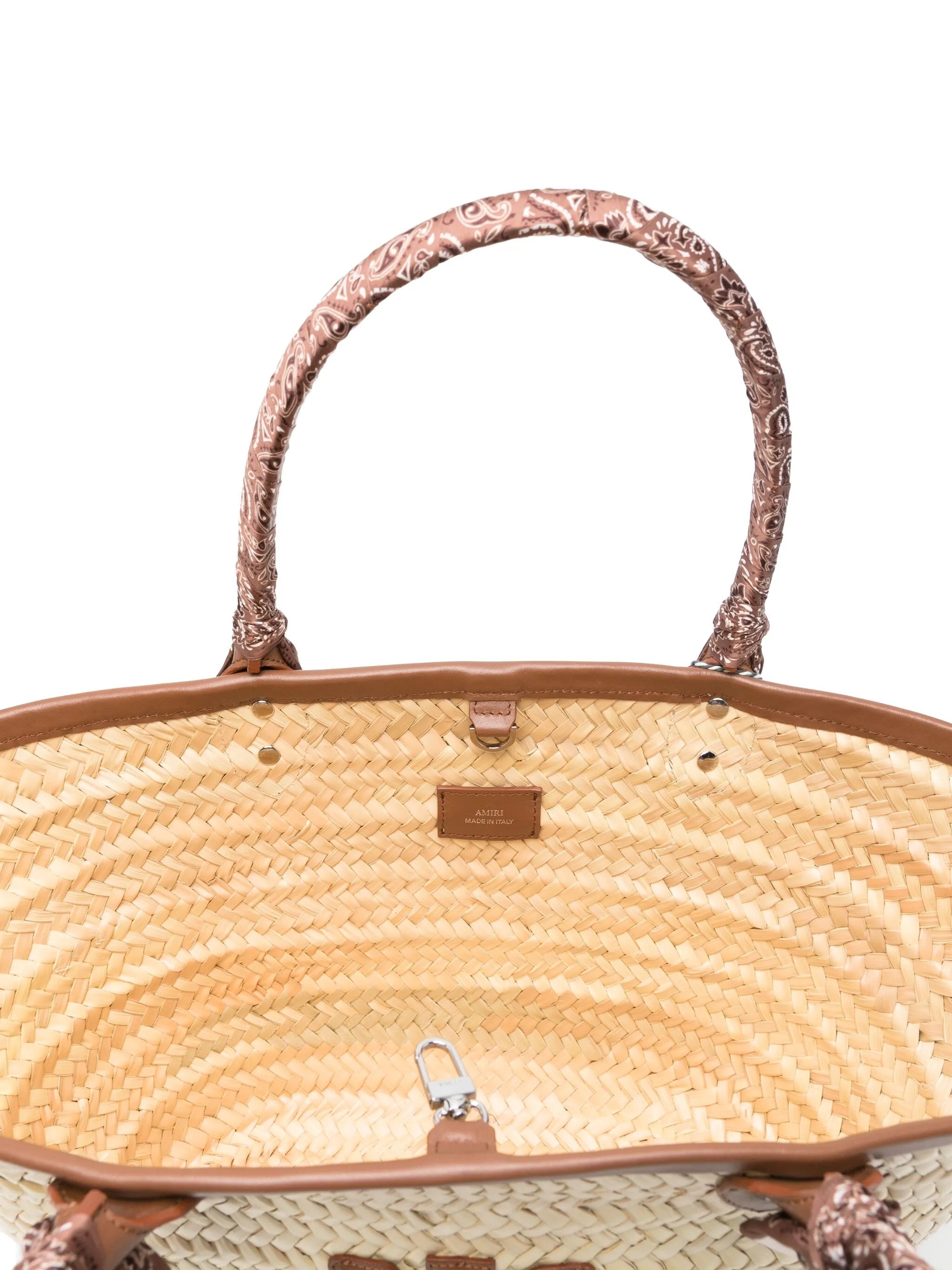 MA Raffia Tote Bag - 2