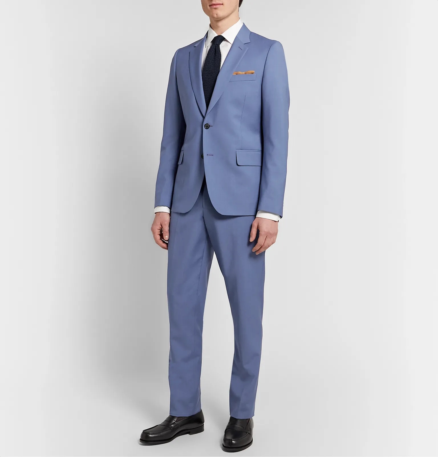 Soho Slim-Fit Wool and Mohair-Blend Suit Trousers - 8