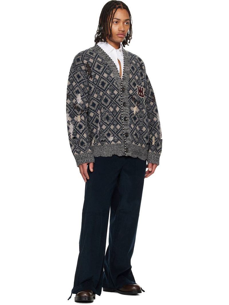 WALES BONNER Navy 'The Self' Trousers outlook