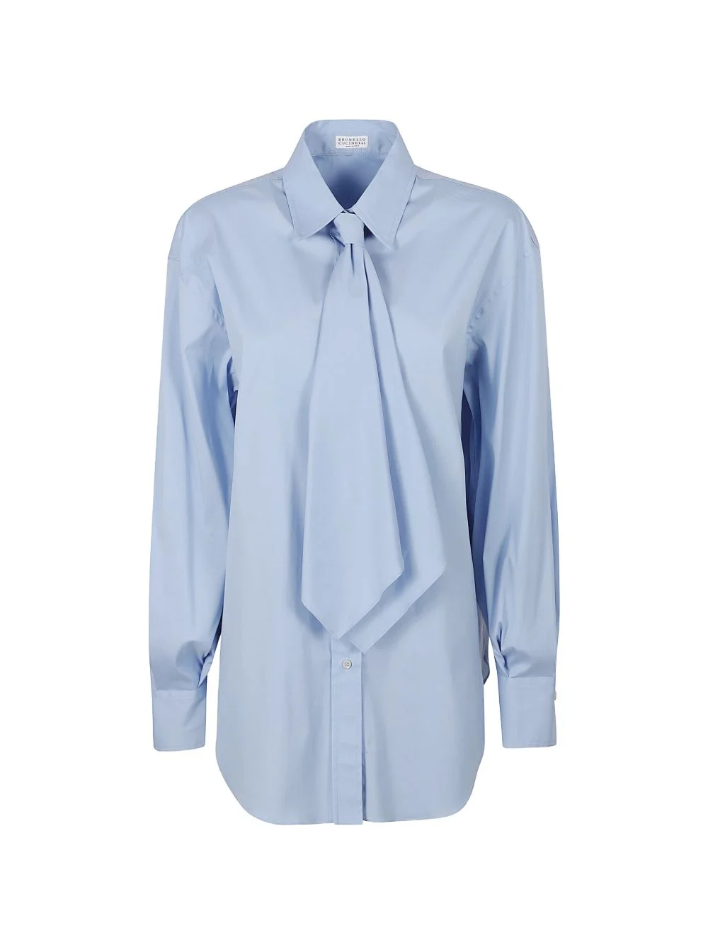 stretch-cotton poplin shirt - 1
