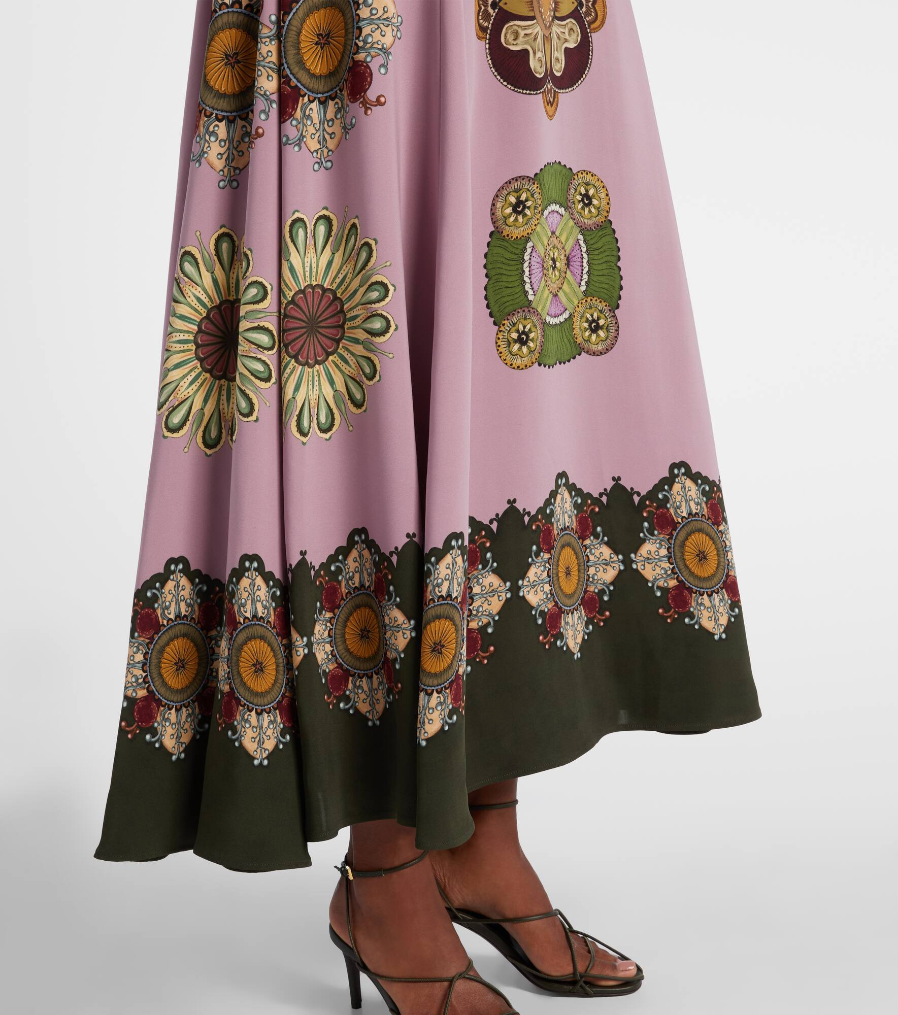 Park Ave printed maxi dress - 5