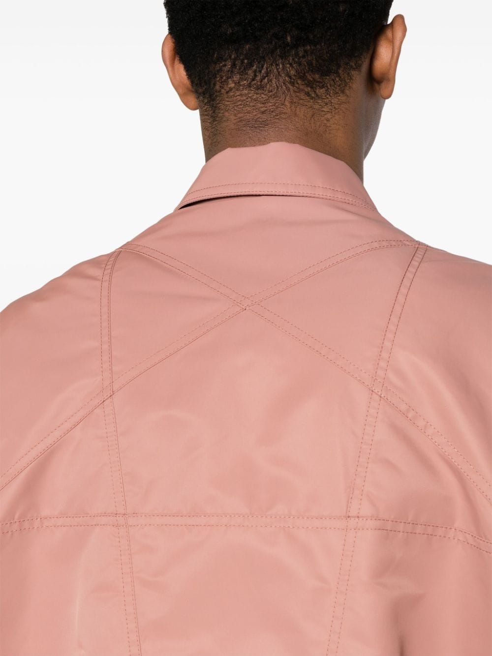 zip-up shirt jacket - 5