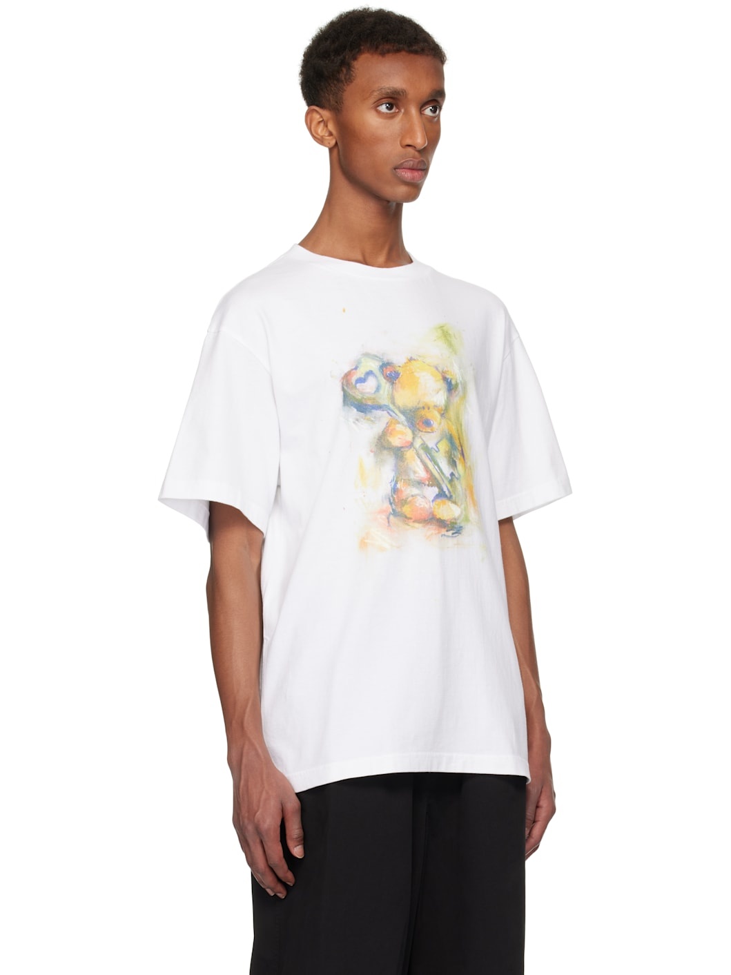 White Teddy Bear T-shirt - 2