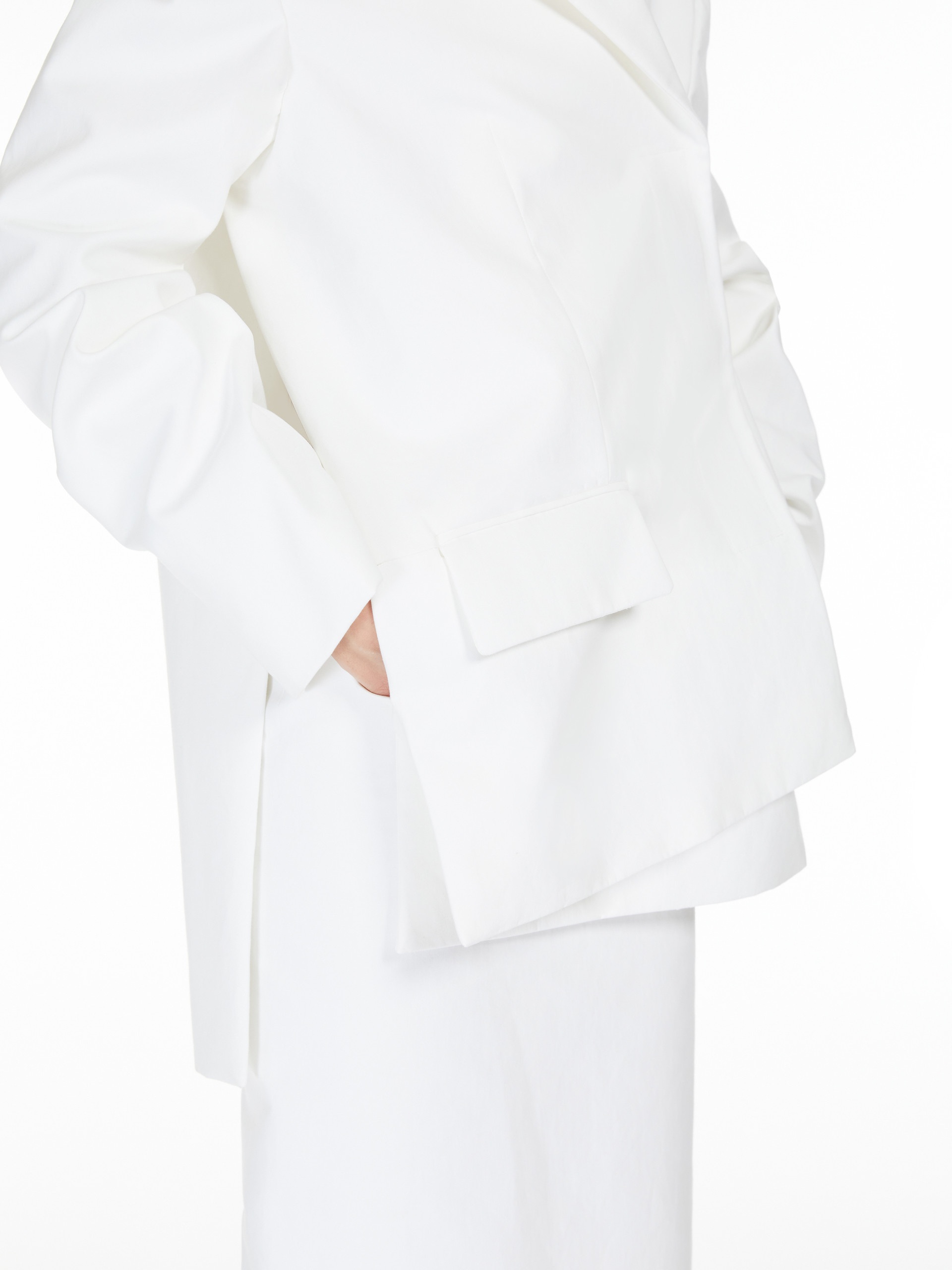 ACHILLE1234 Asymmetric double-breasted blazer - 6