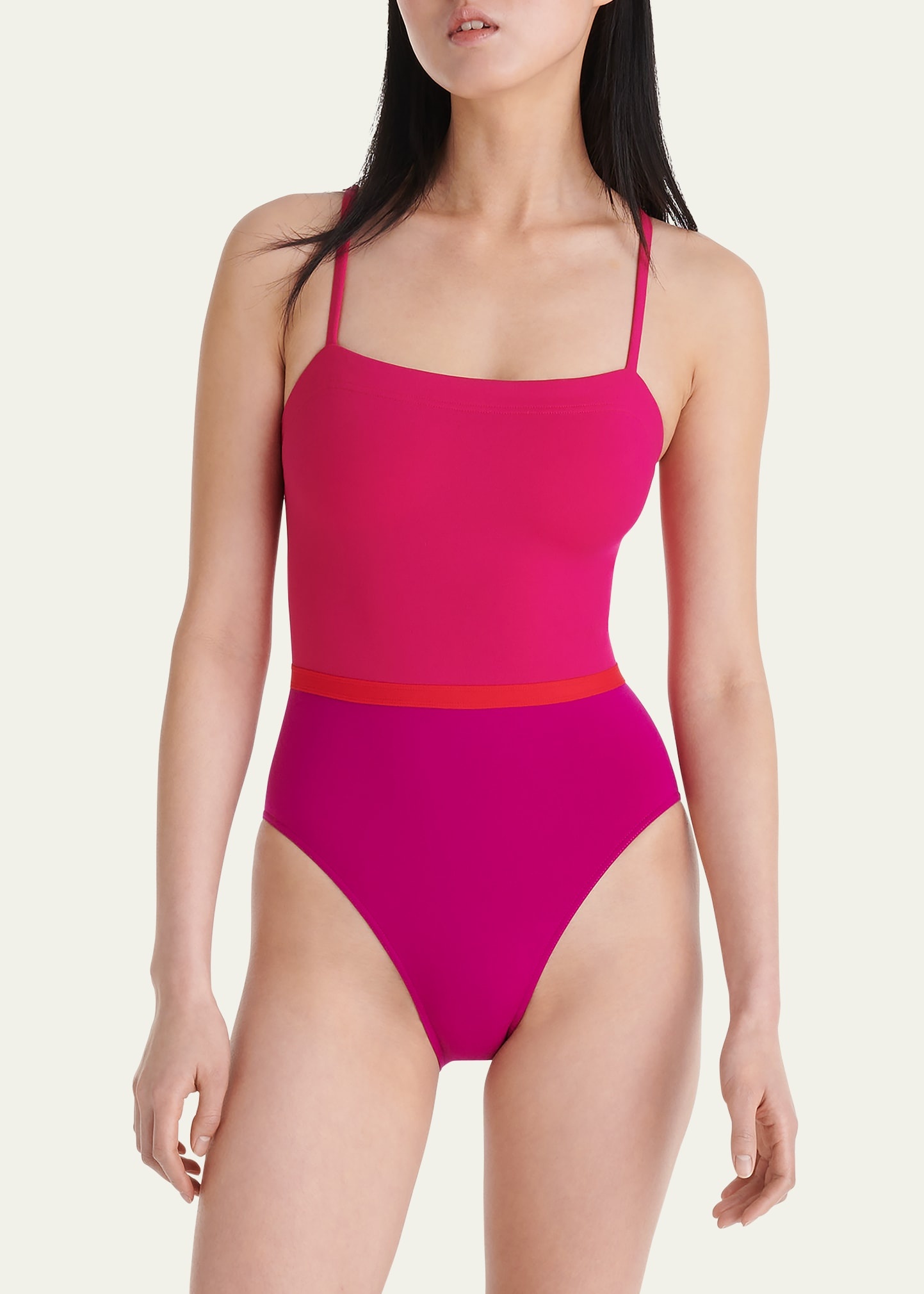Ara Colorblock One-Piece Swimsuit - 4