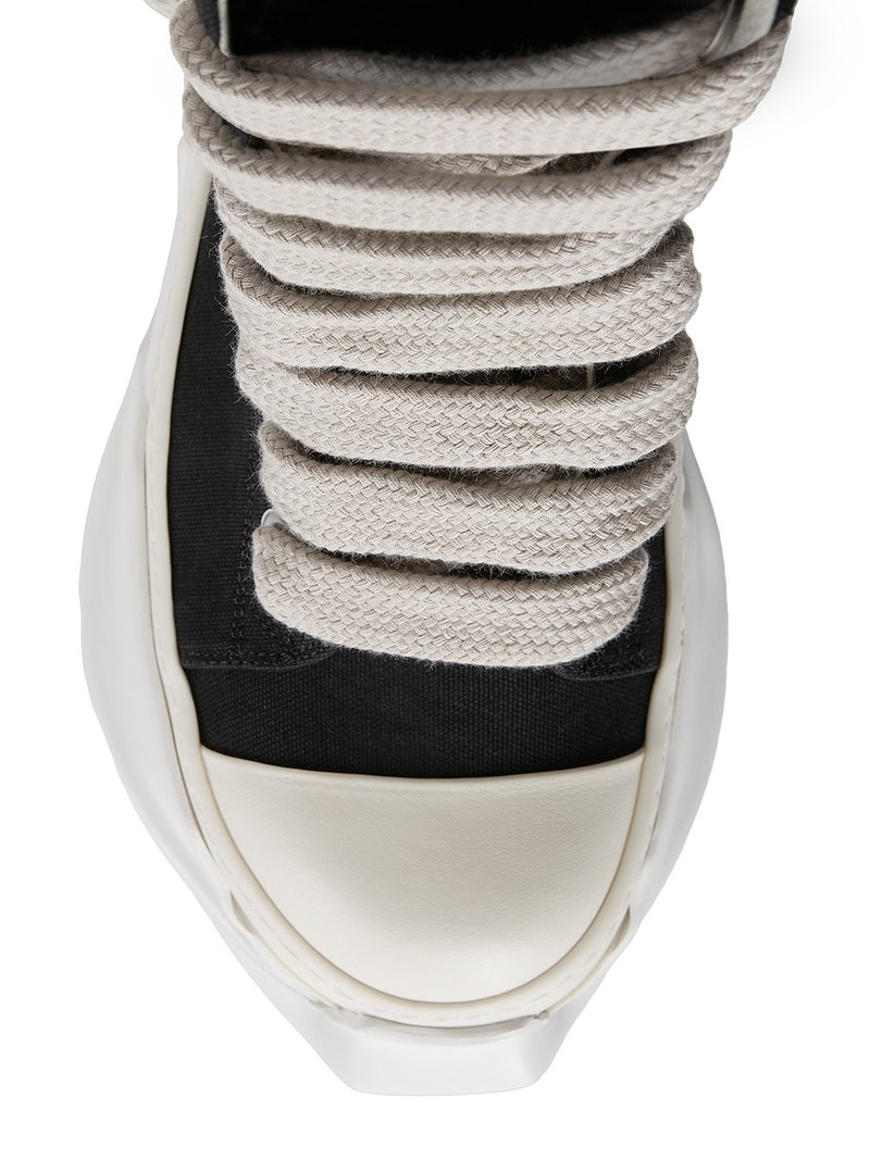 Black Hollywood Jumbo Laces Abstract Sneaks Sneakers 5