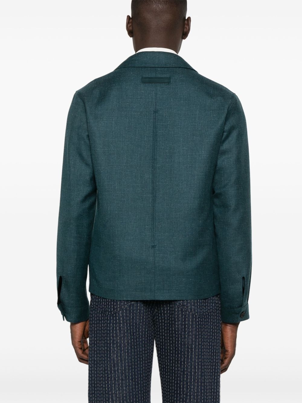 twill shirt jacket - 4