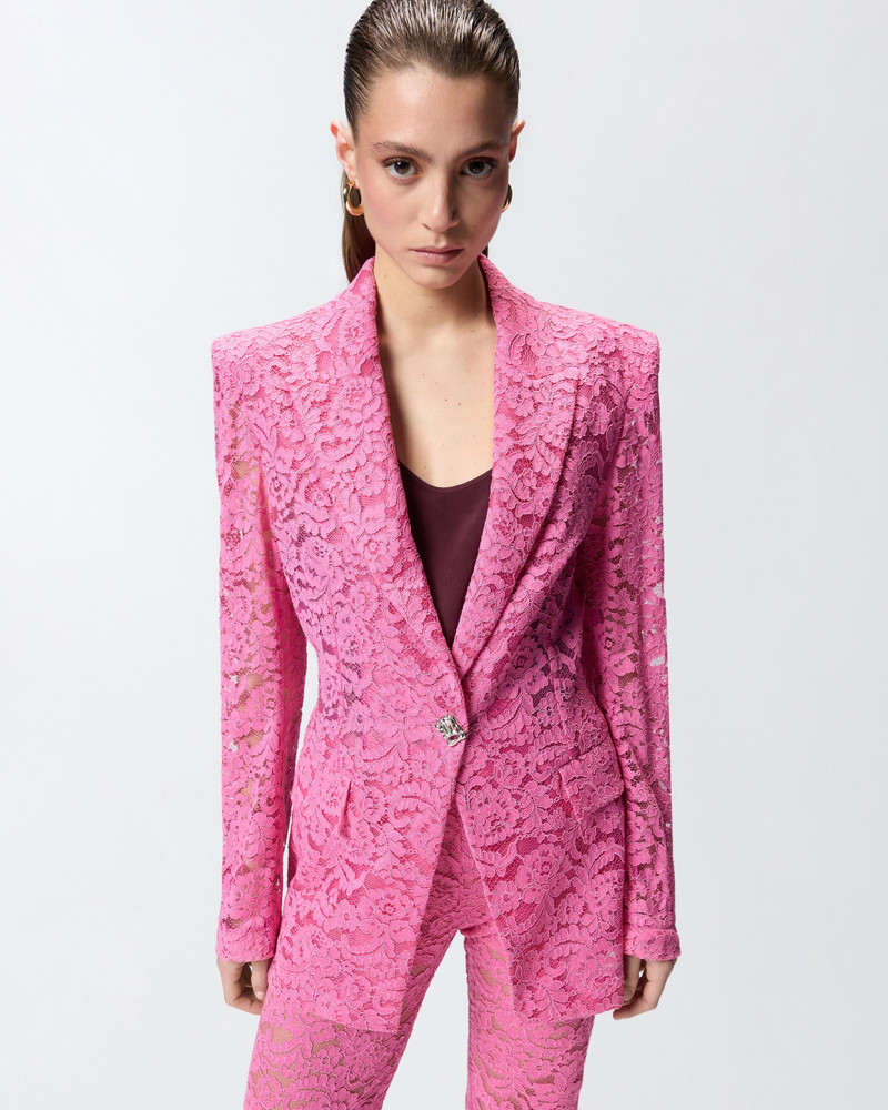 LACE BLAZER WITH JEWEL BUTTONS 6