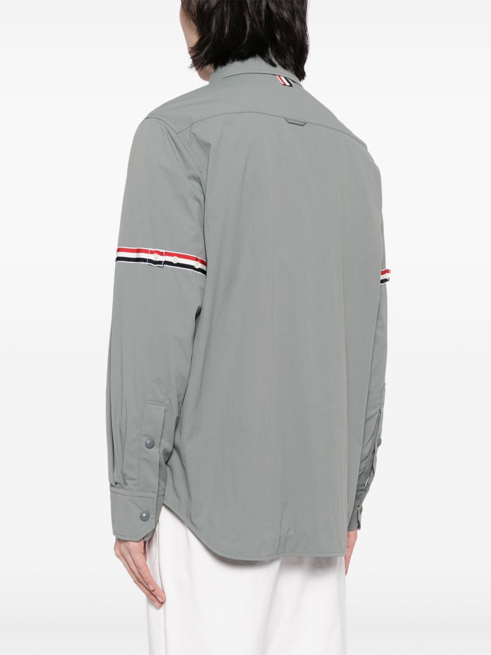 RWB armband piqué shirt jacket - 4