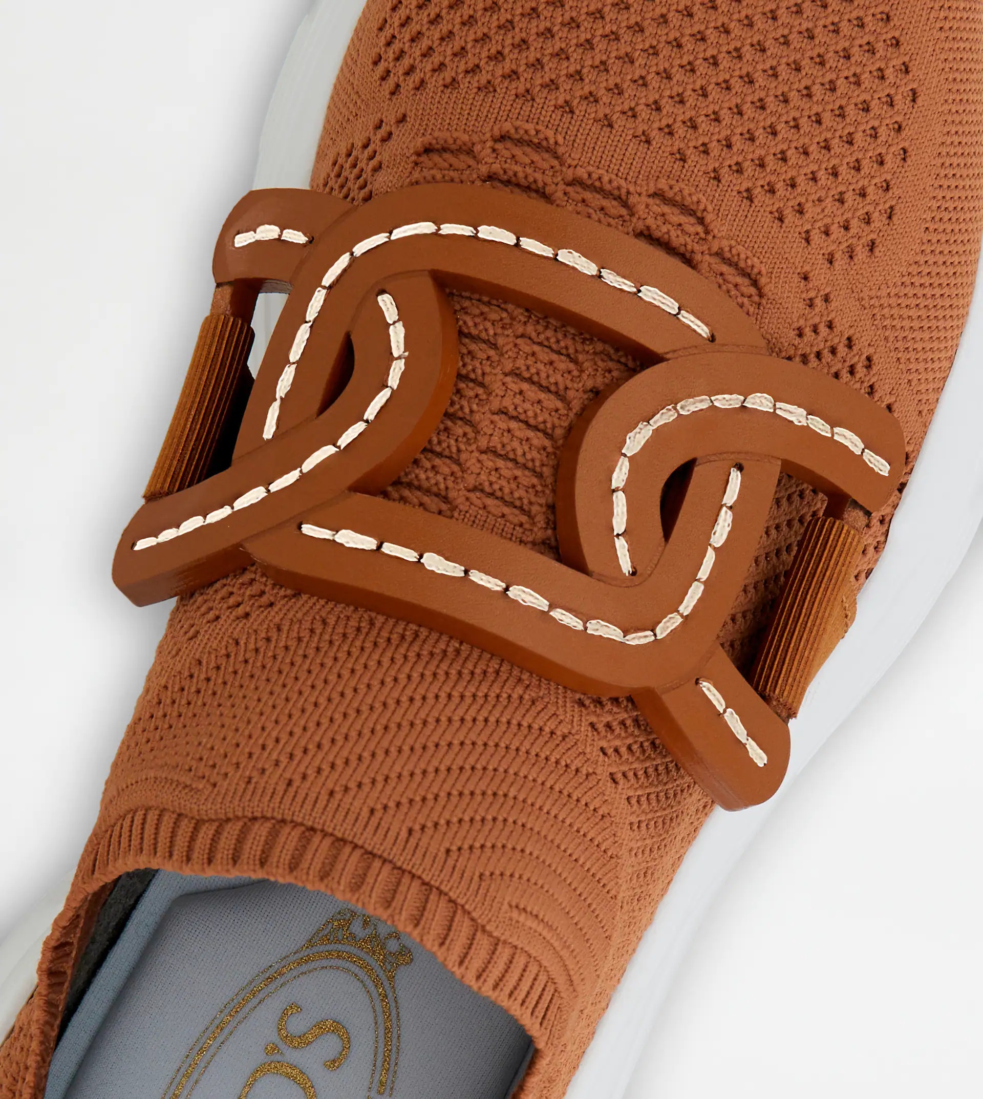 KATE SNEAKERS IN TECHNICAL FABRIC - BROWN - 8