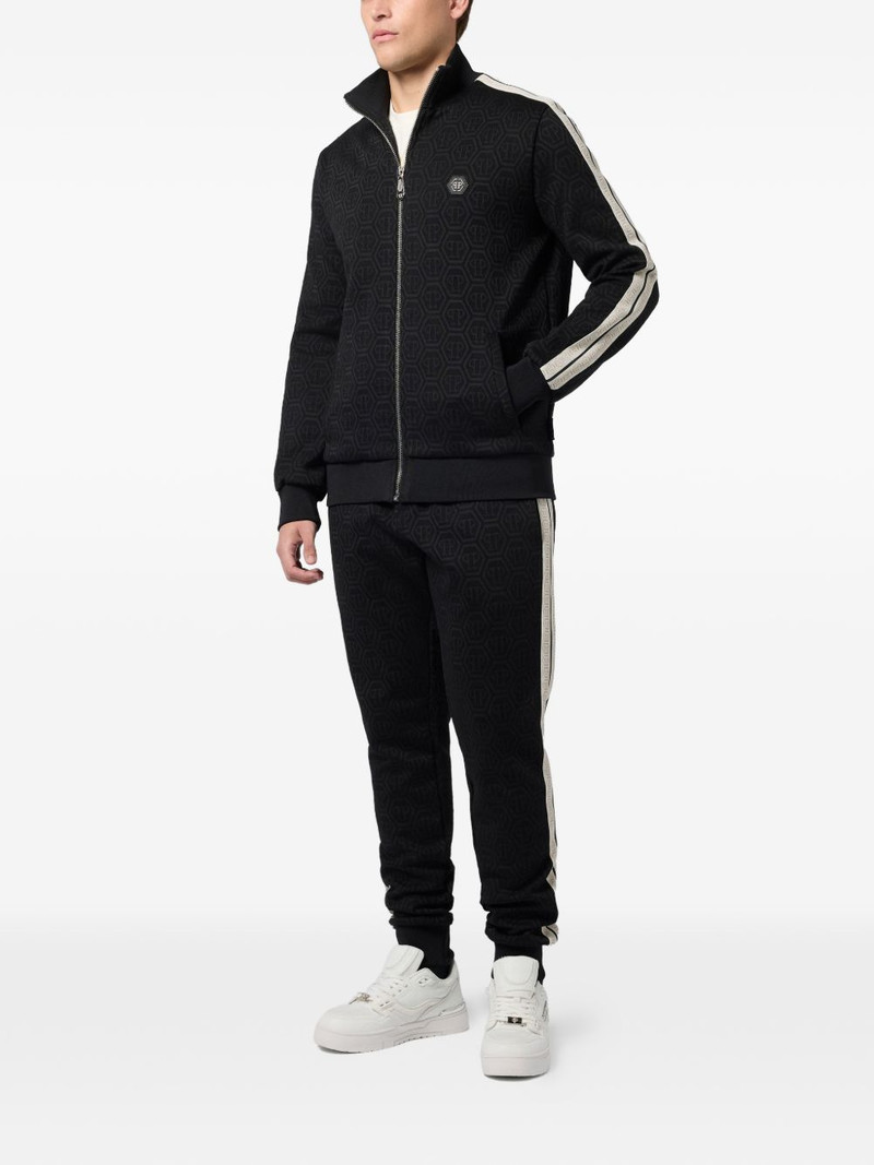 PHILIPP PLEIN zip-up sports jacket outlook