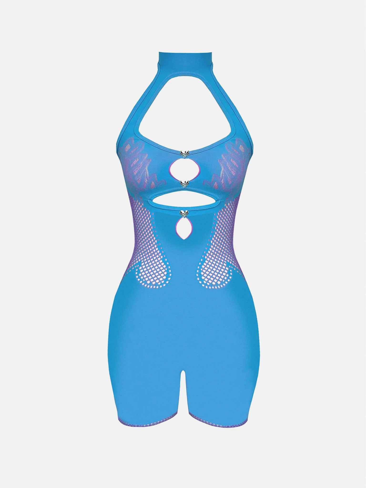 HARLEY PLAYSUIT CRYPTO BLUE - 1