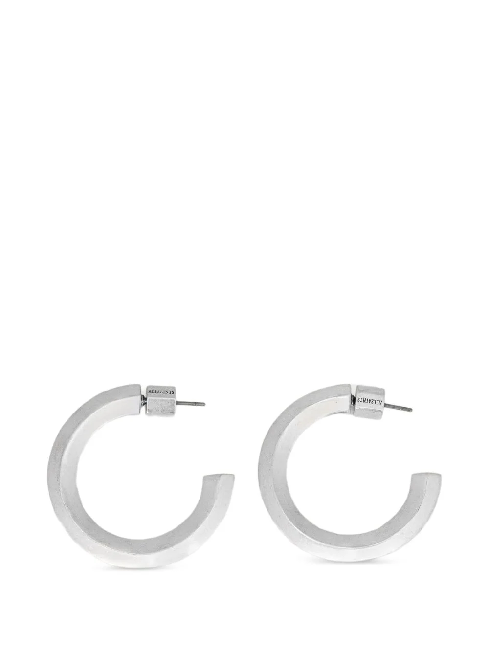 chunky hoop earrings - 1