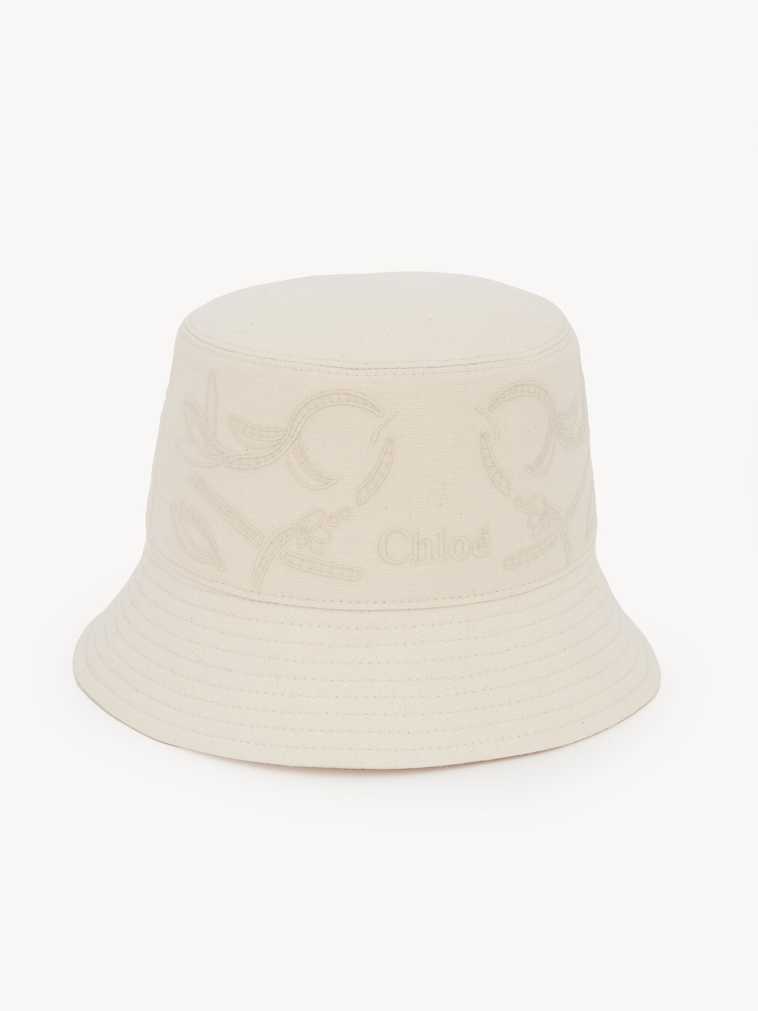 EMBROIDERED BUCKET HAT - 1