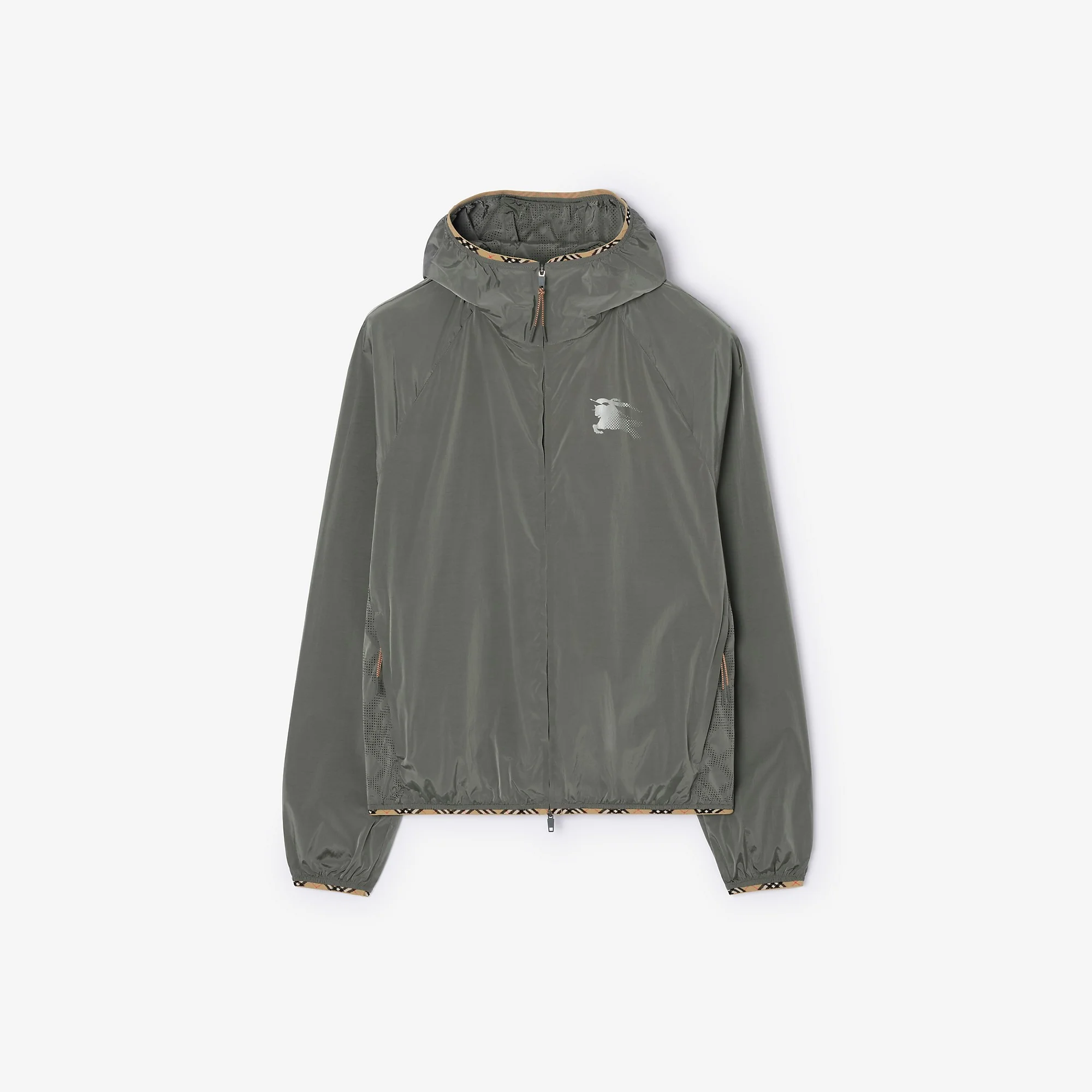 Nylon Hooded Jacket - 1