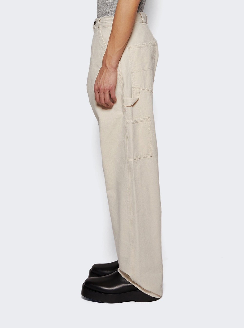 5 Pocket Pants Ecru - 4