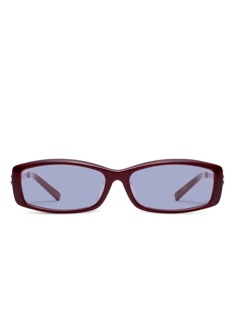 geometric-frame sunglasses 1