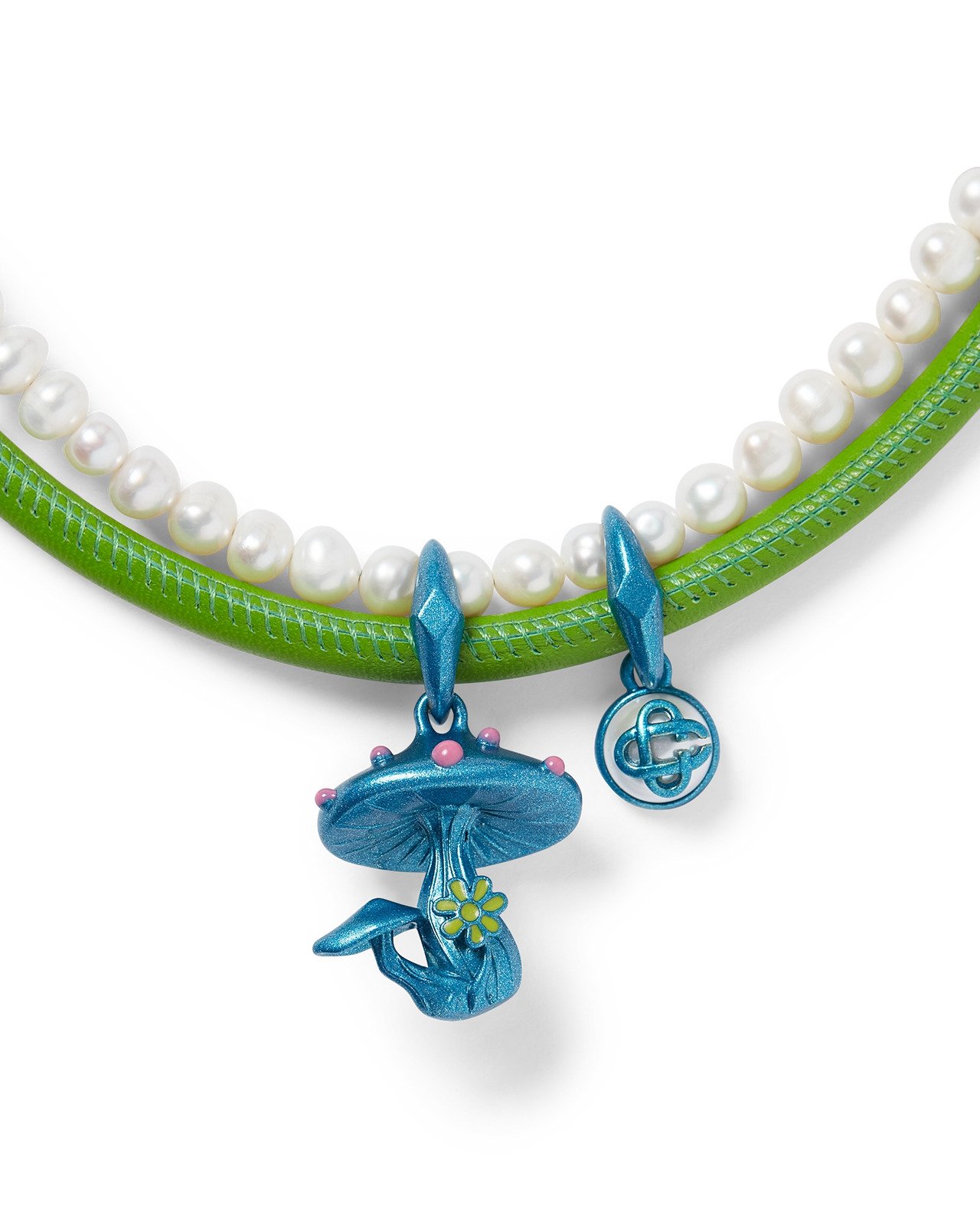 Mini Mushroom Necklace | Casablanca Paris - 2
