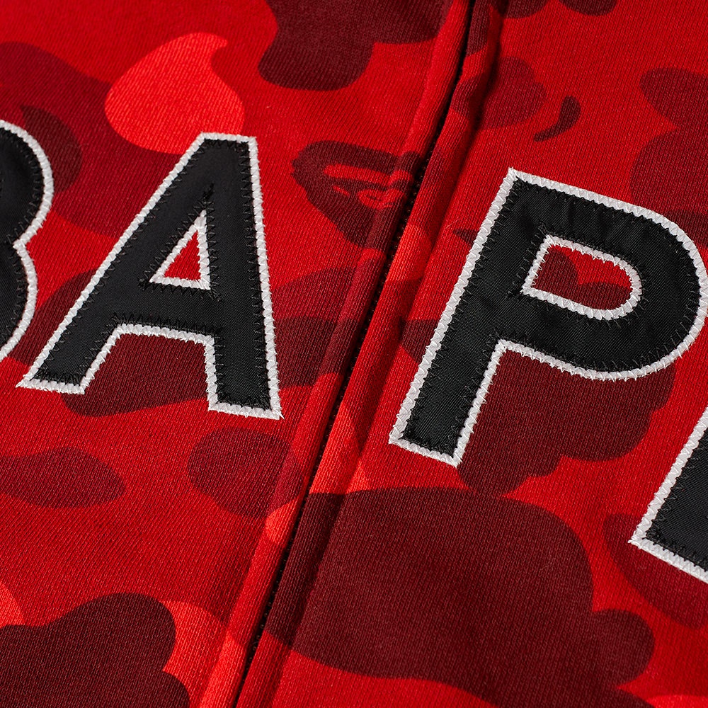 A Bathing Ape Colour Camo BAPE Full Zip Hoody - 2