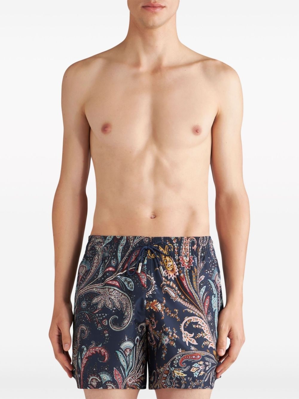 paisley-print swim shorts - 3