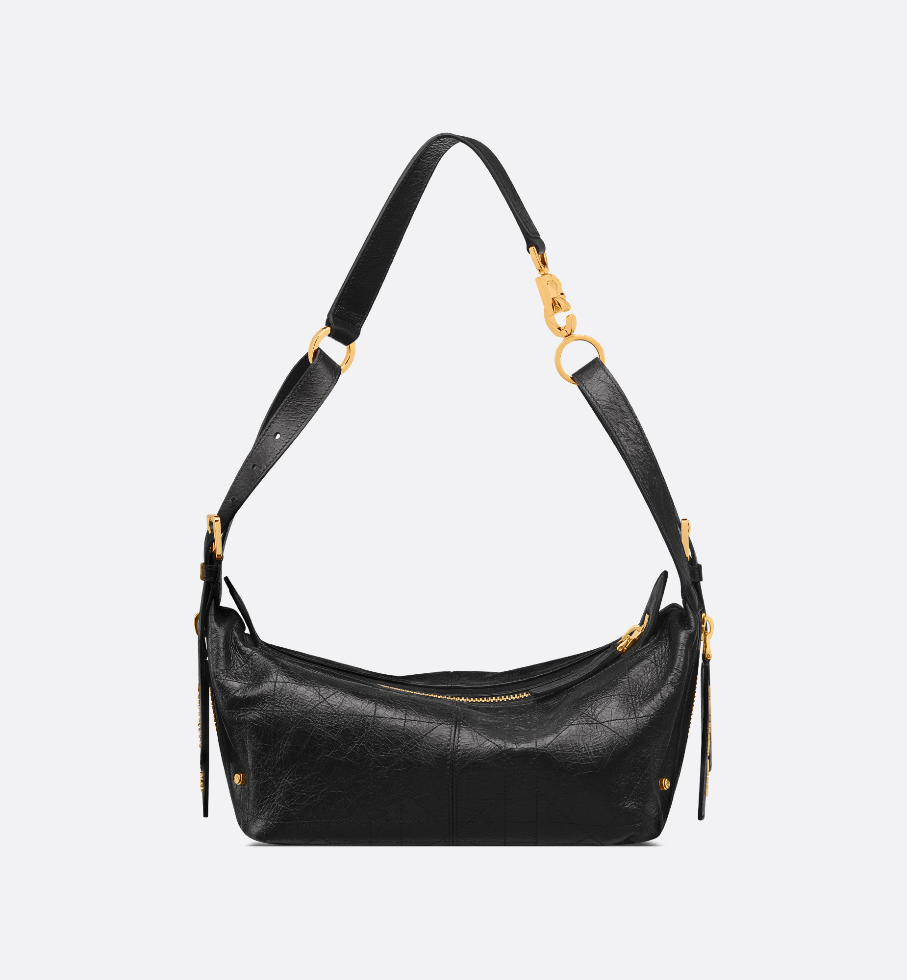 Small D-Journey Crinkled Calfskin Bag - 2