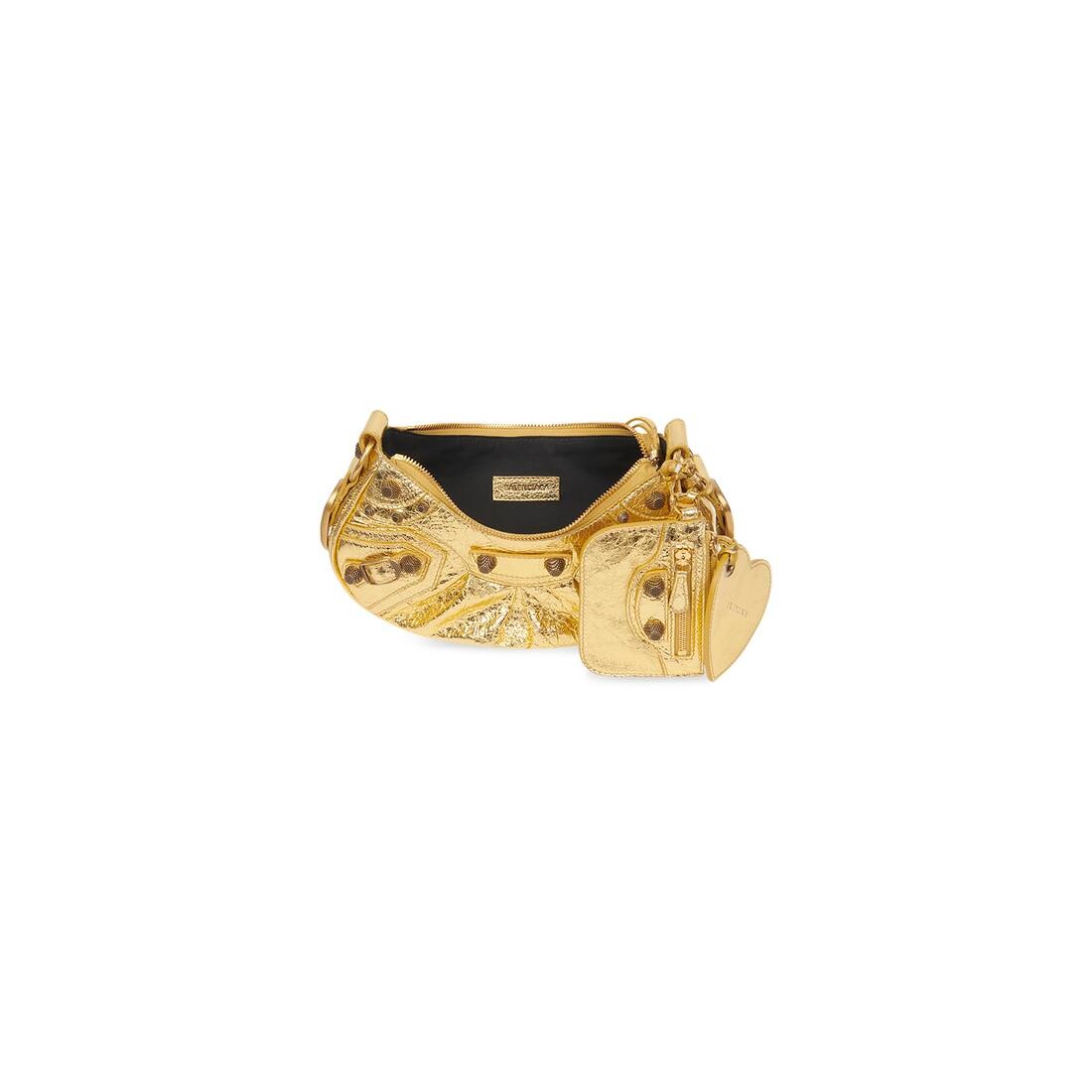 Women's Le Cagole Xs Shoulder Bag in Gold - 6