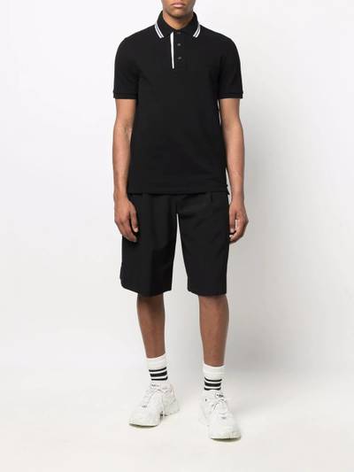 Valentino embossed logo polo shirt outlook