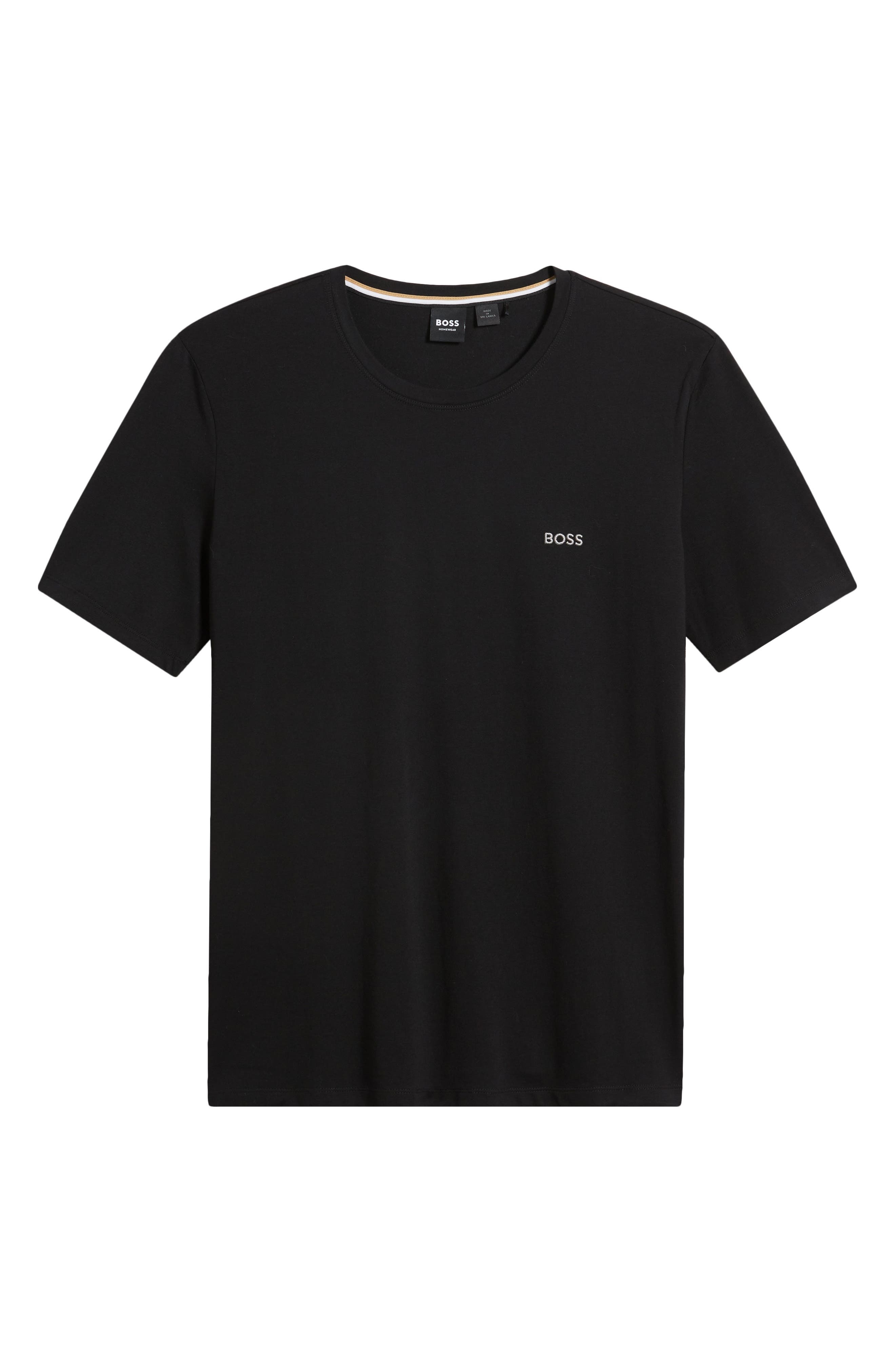 BOSS Mix Match Pajama T-Shirt in Black at Nordstrom - 5