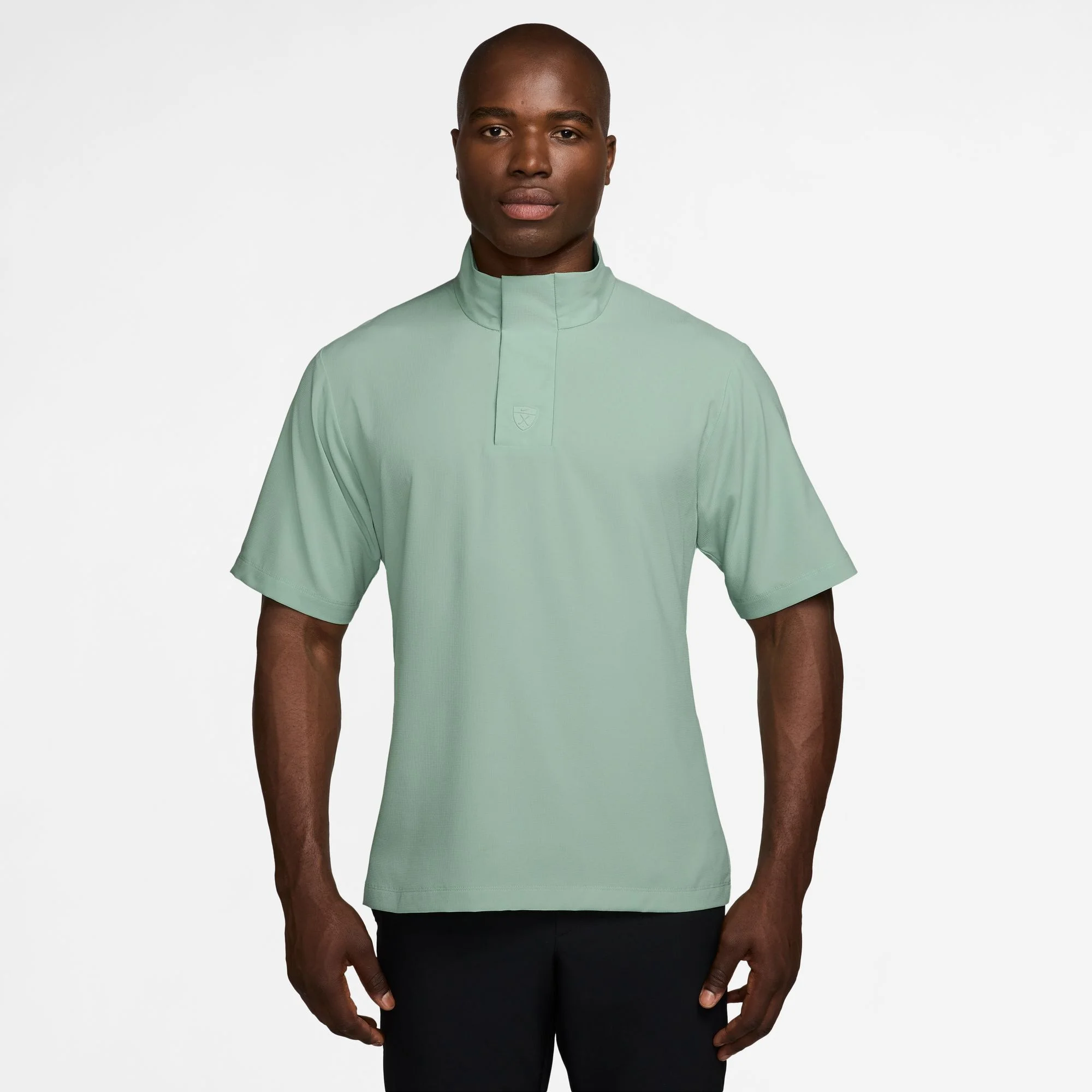 Nike Men's Tailored Performance Dri-FIT Loose Short Sleeve Golf Wind Shirt - 1