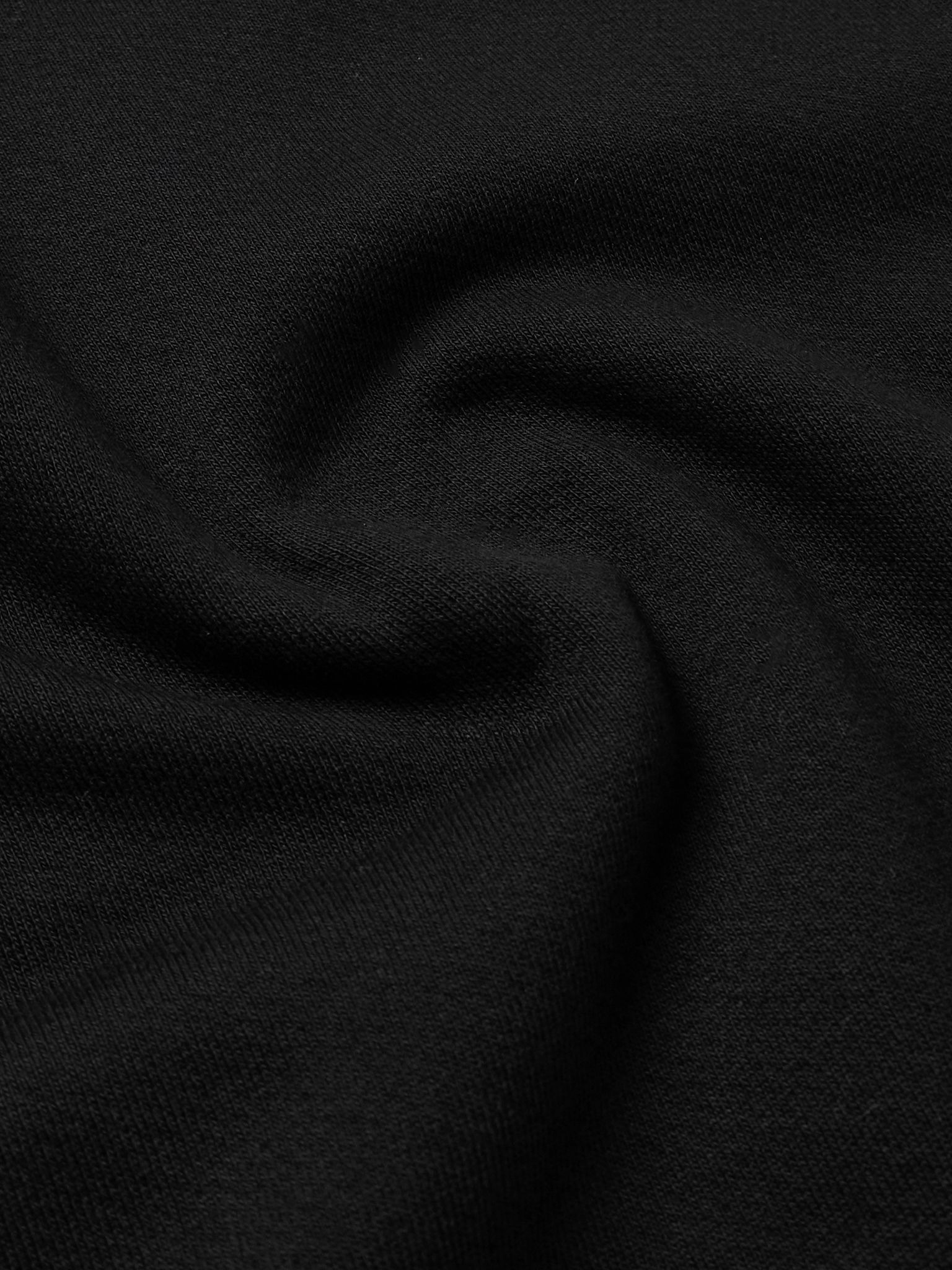Cotton-Jersey Sweatshirt Black - 4