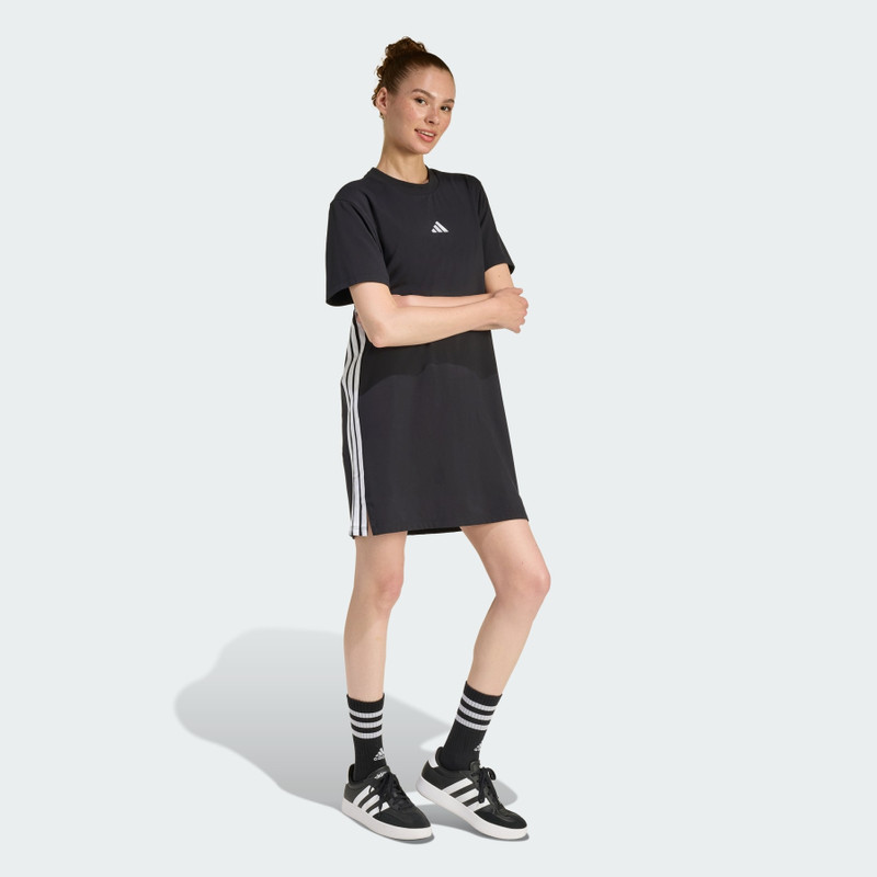 ESSENTIALS 3-STRIPES TEE DRESS 4