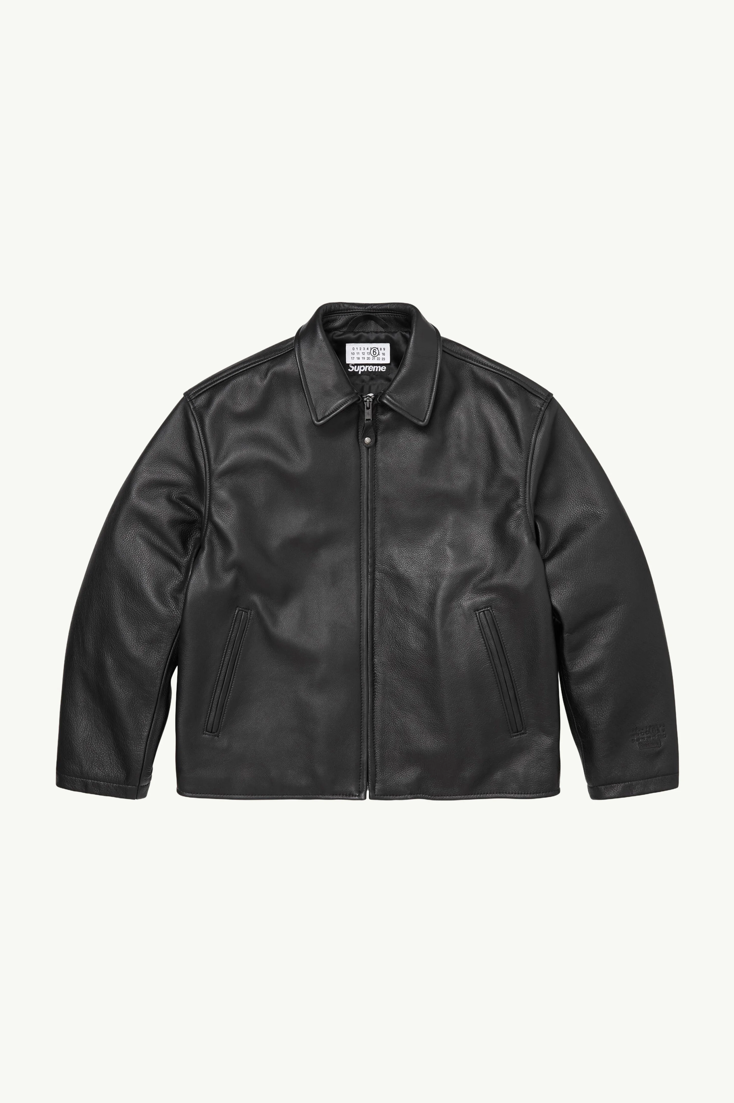 Supreme®/MM6 Maison Margiela/Schott® Leather Jacket - 1
