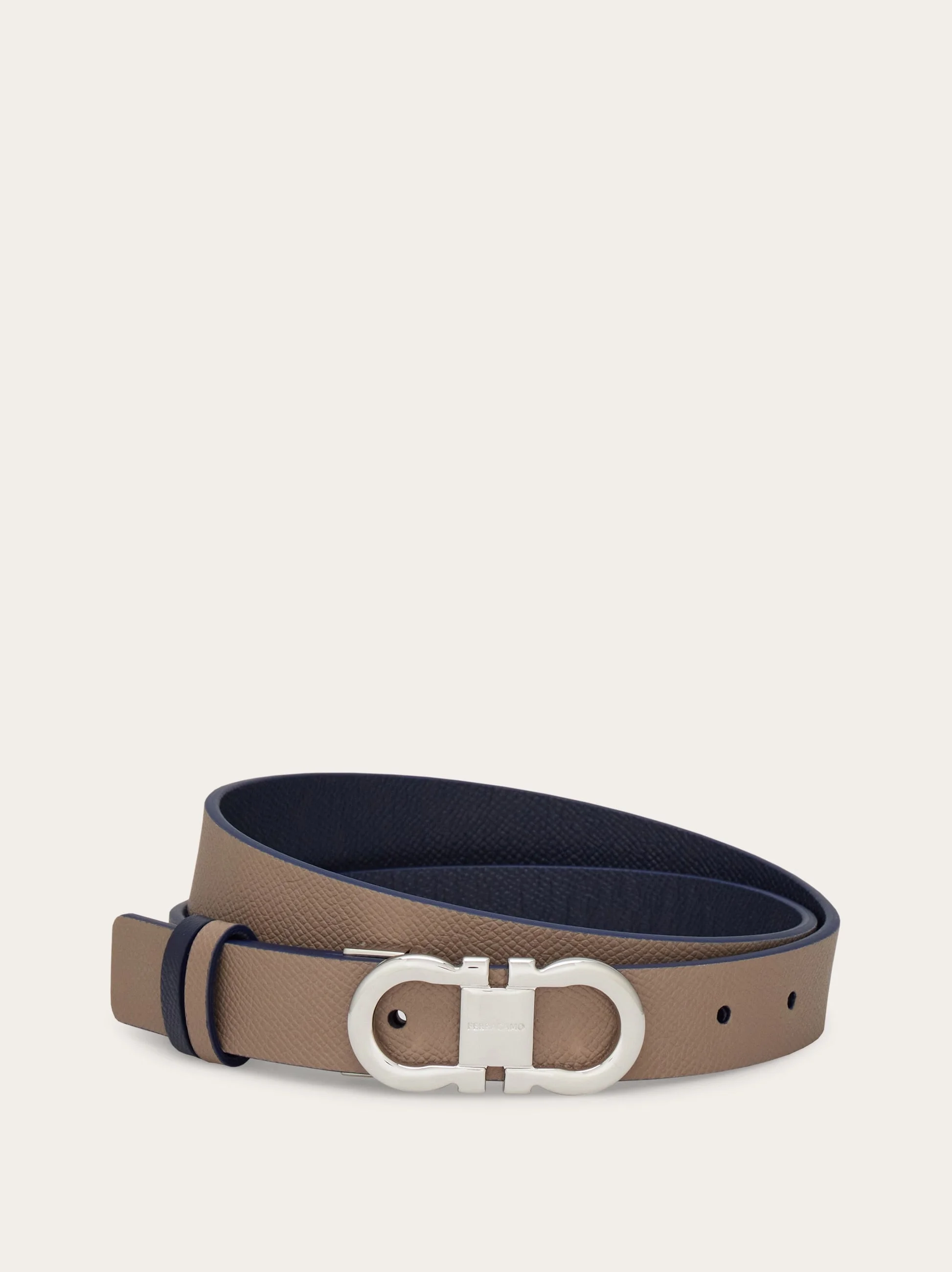 Gancini reversible and adjustable belt - 1