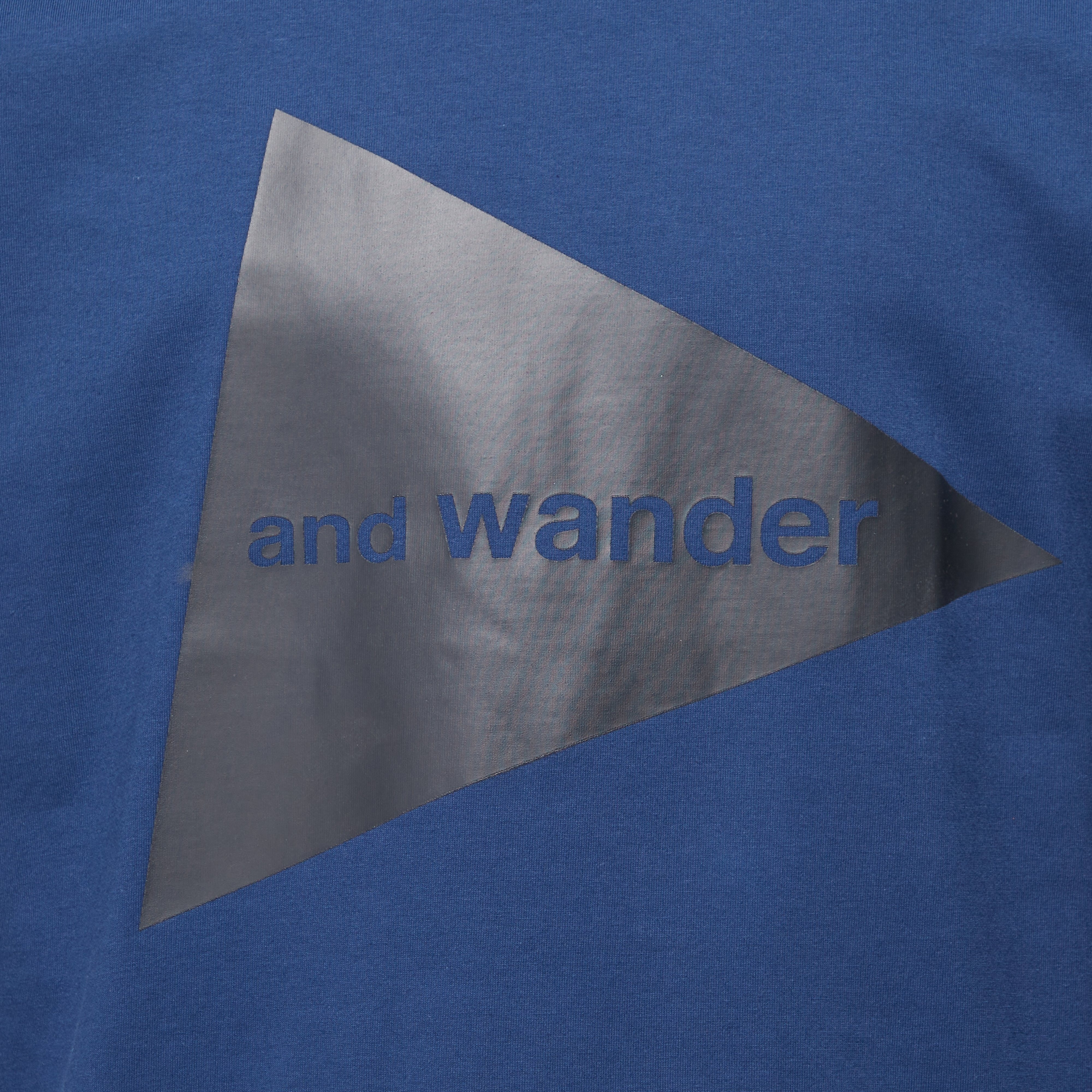 and wander Big Logo T-Shirt - 5
